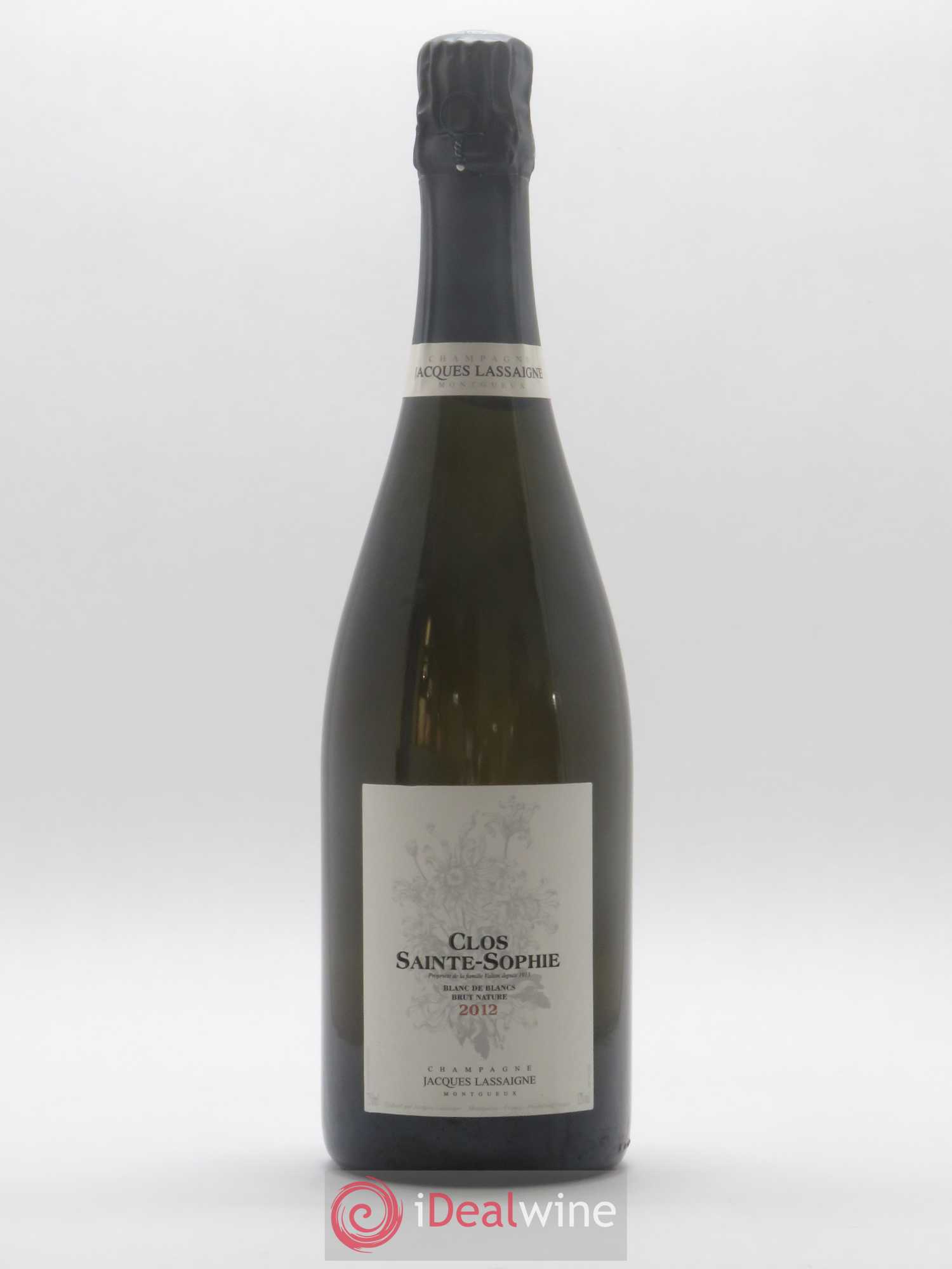 Clos Sainte-Sophie Blanc de Blancs Extra-Brut Jacques Lassaigne 2012 - Lot de 1 bouteille - 0