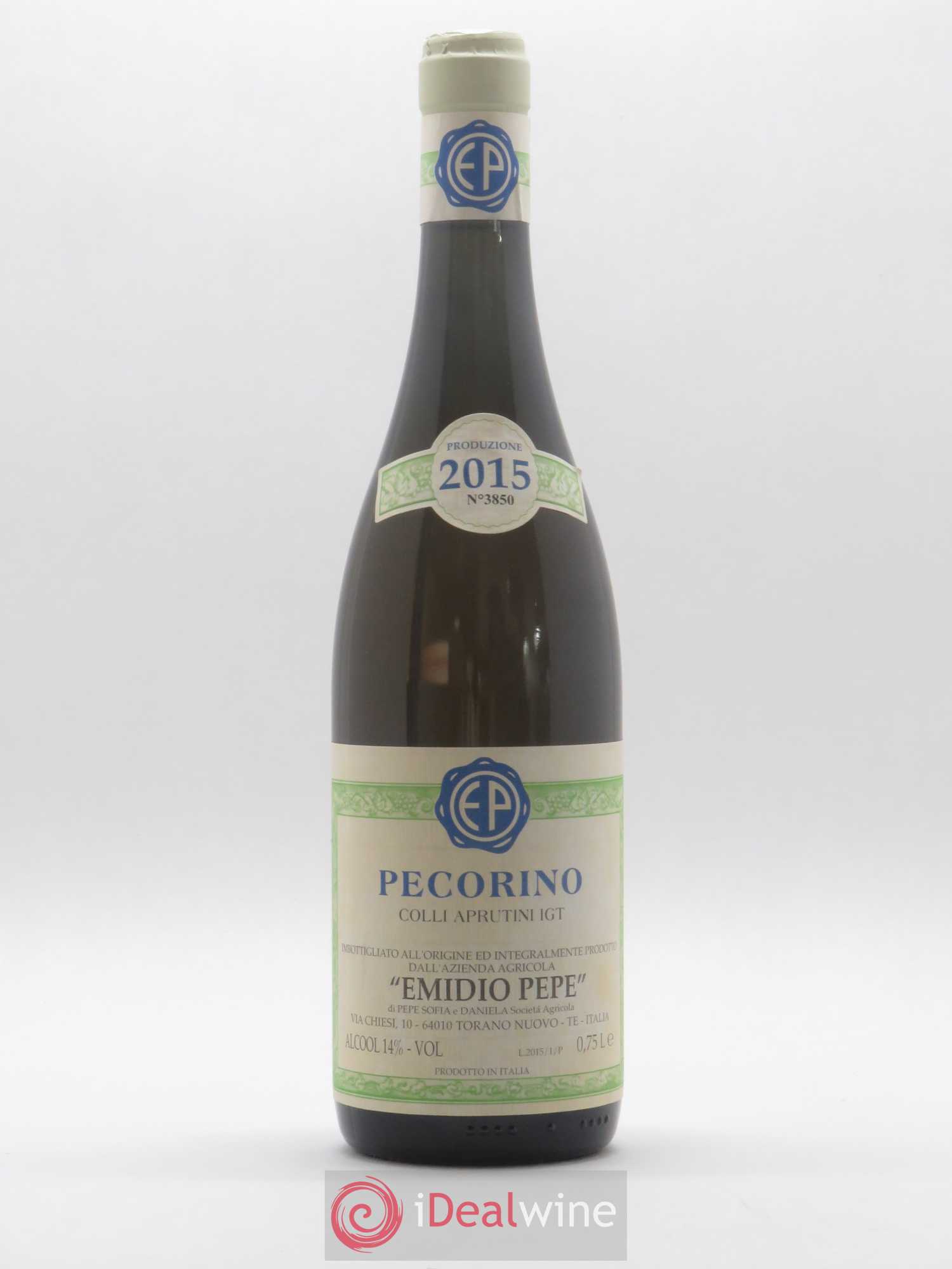 Colli Aprutini IGT Pecorino Emidio Pepe 2015 - Lot de 1 bouteille - 0