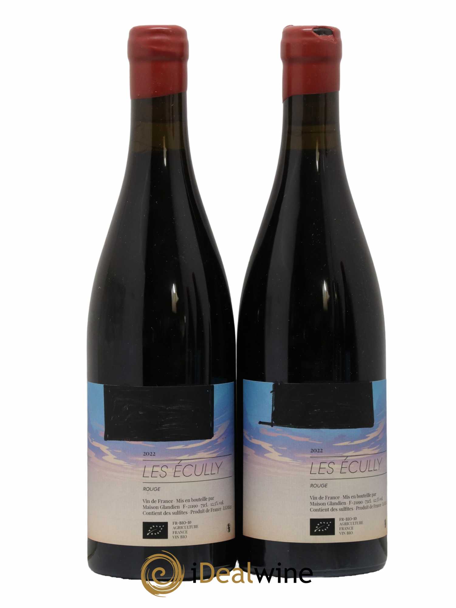 Vin de France Les Ecully Maison Glandien 2022 - Lot de 2 bouteilles - 0