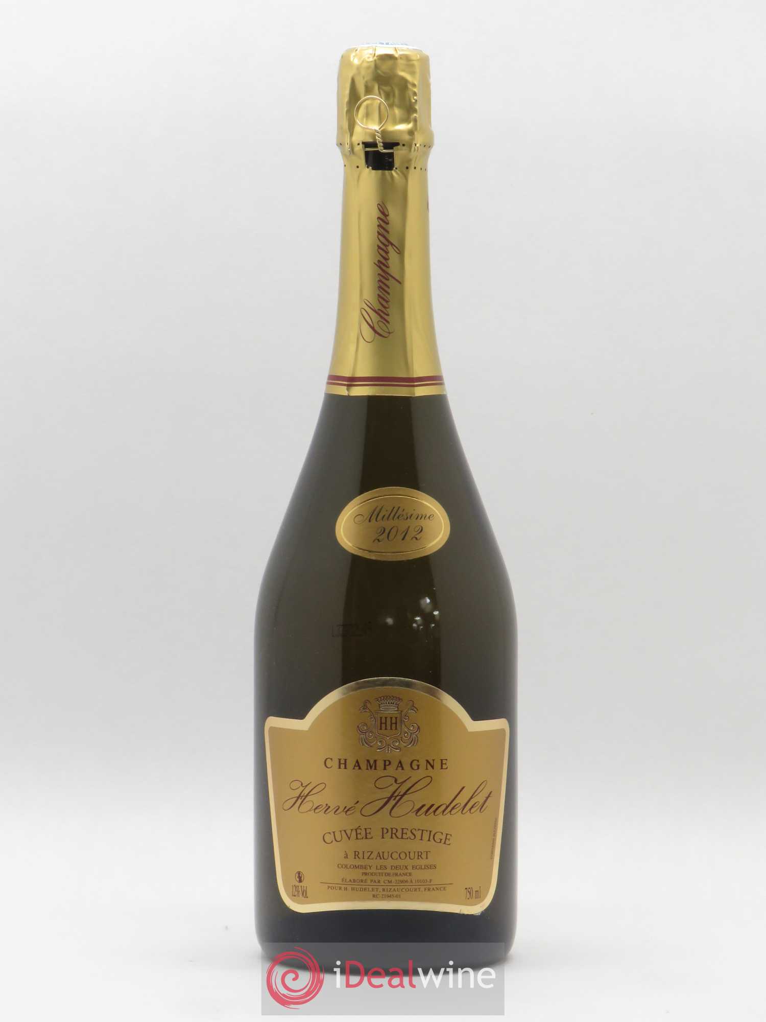 Champagne Hervé Hudelet Cuvée Prestige 2012 - Posten von 1 Flasche - 0