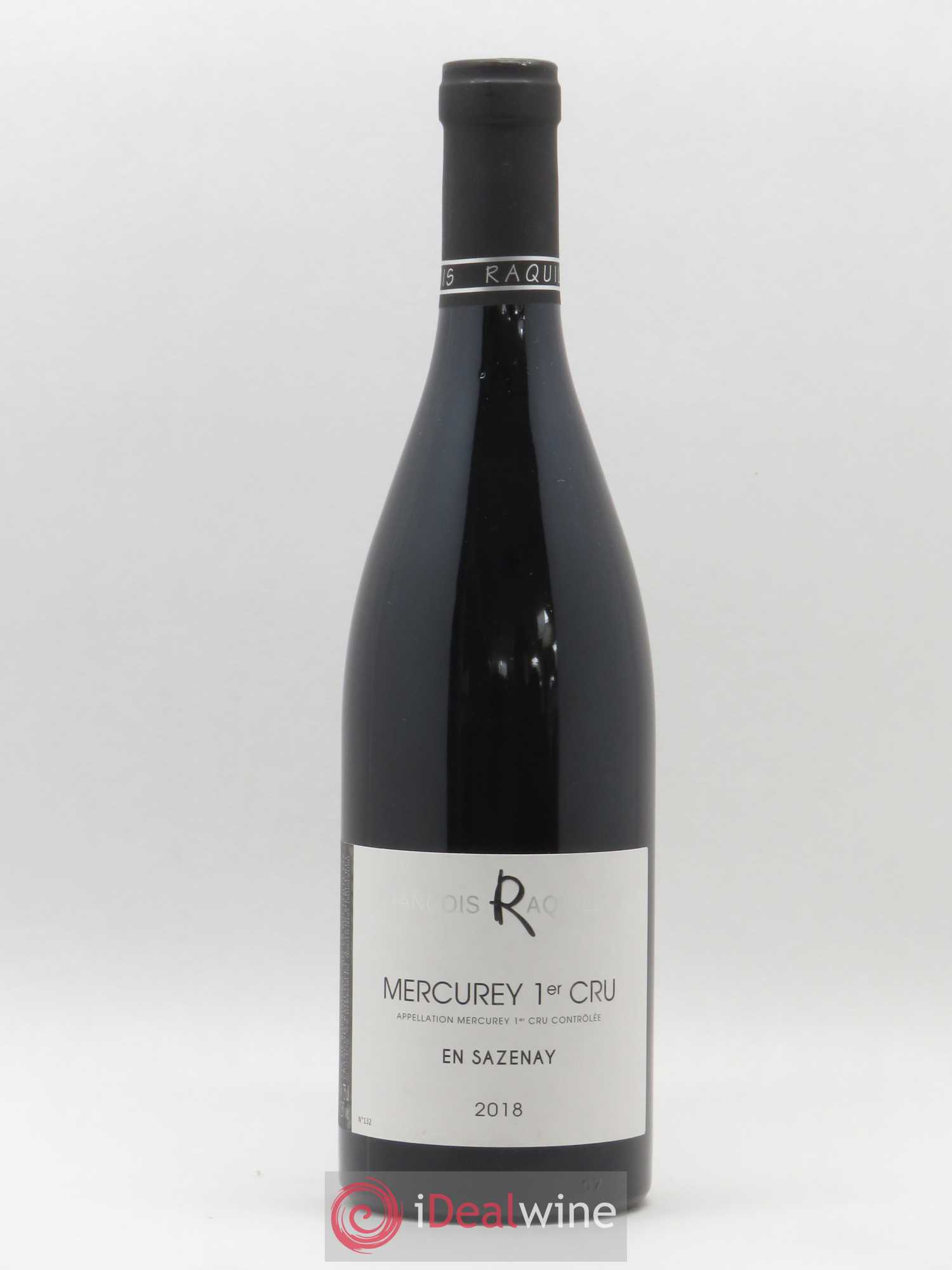 Mercurey 1er Cru En Sazenay Francois Raquillet 2018 - Posten von 1 Flasche - 0