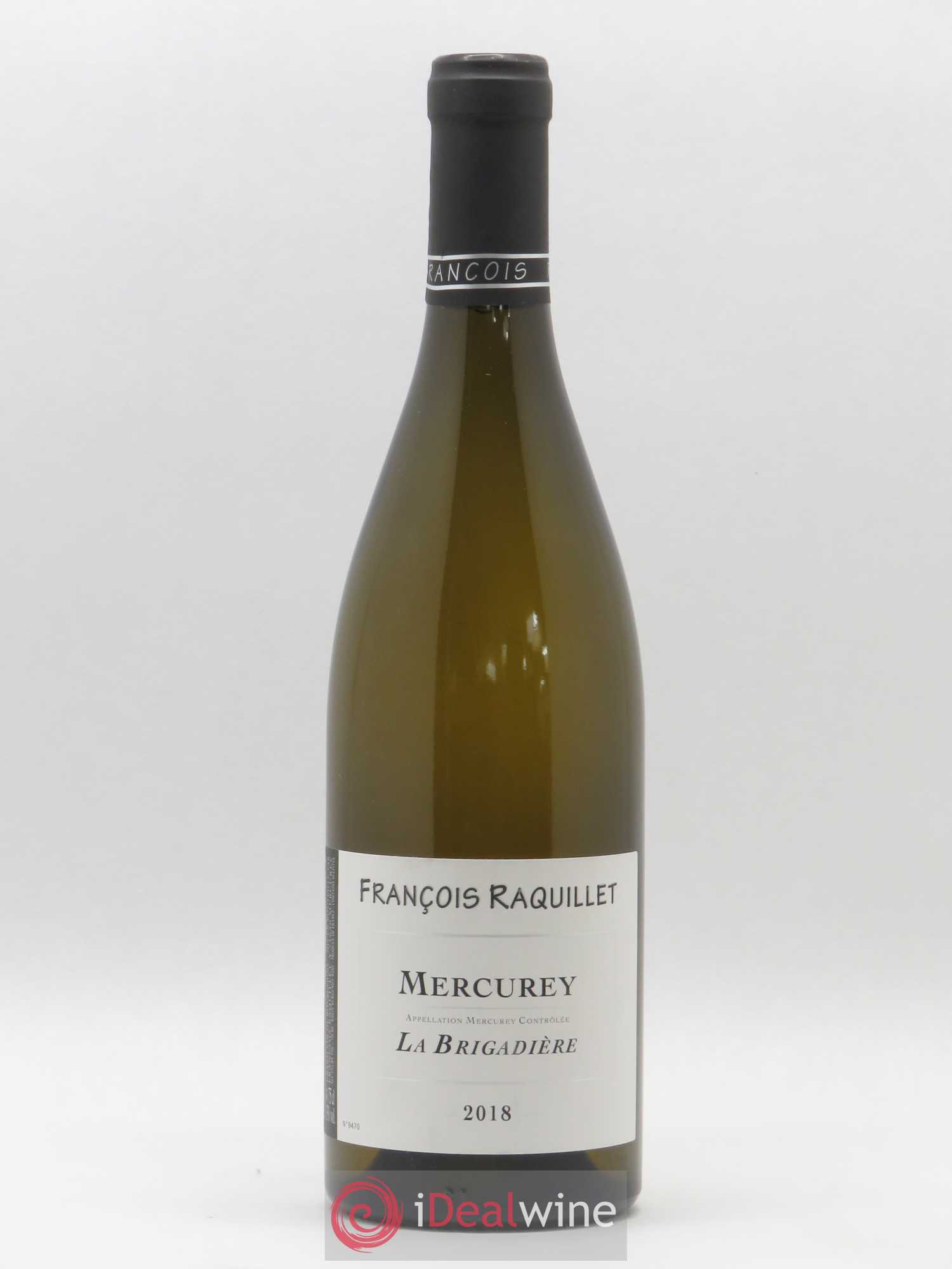 Mercurey La Brigadière François Raquillet 2018 - Lot de 1 bouteille - 0