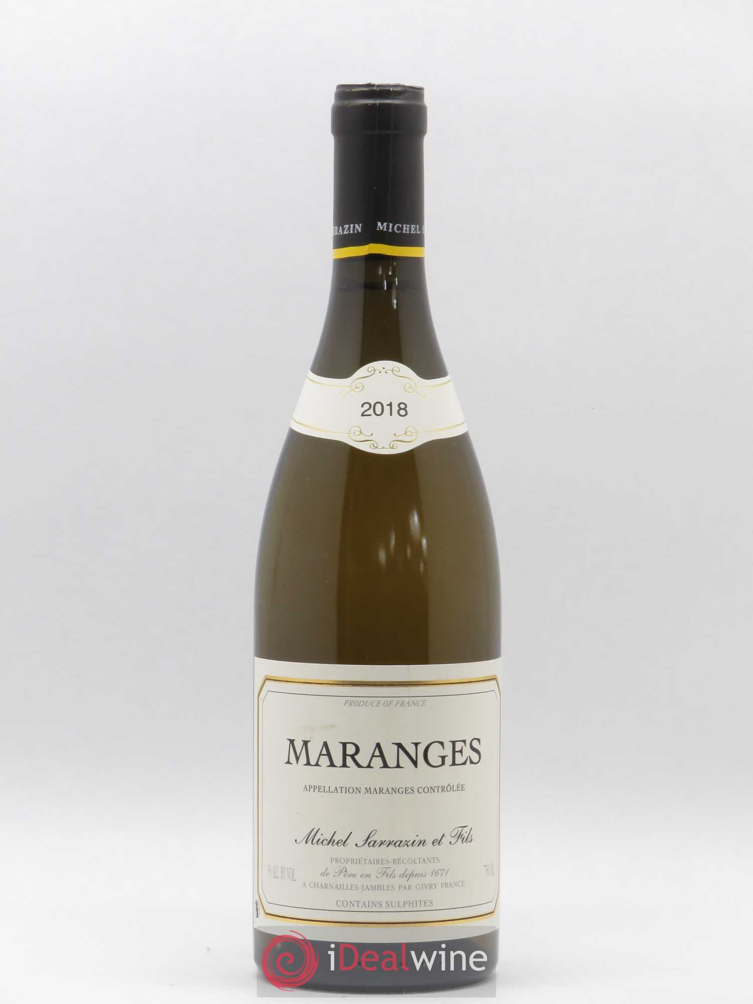 Maranges Michel Sarrazin 2018 - Lot de 1 bouteille - 0