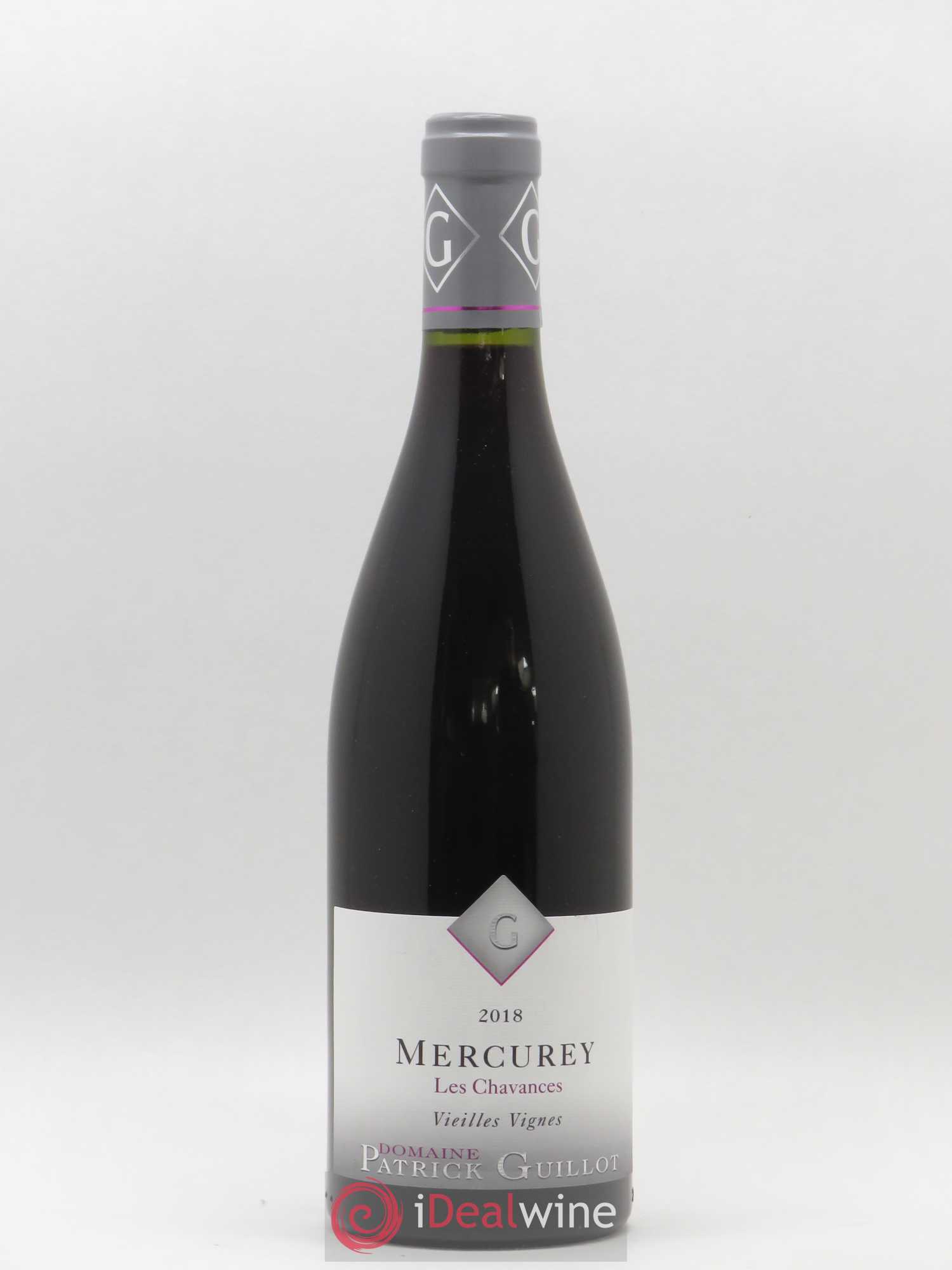 Mercurey Les Chavances Vieilles vignes Patrick Guillot 2018 - Posten von 1 Flasche - 0