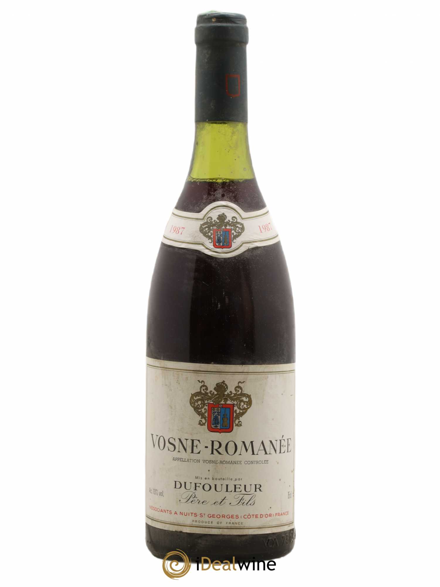 Vosne-Romanée Dufouleur Père et Fils 1987 - Posten von 1 Flasche - 0