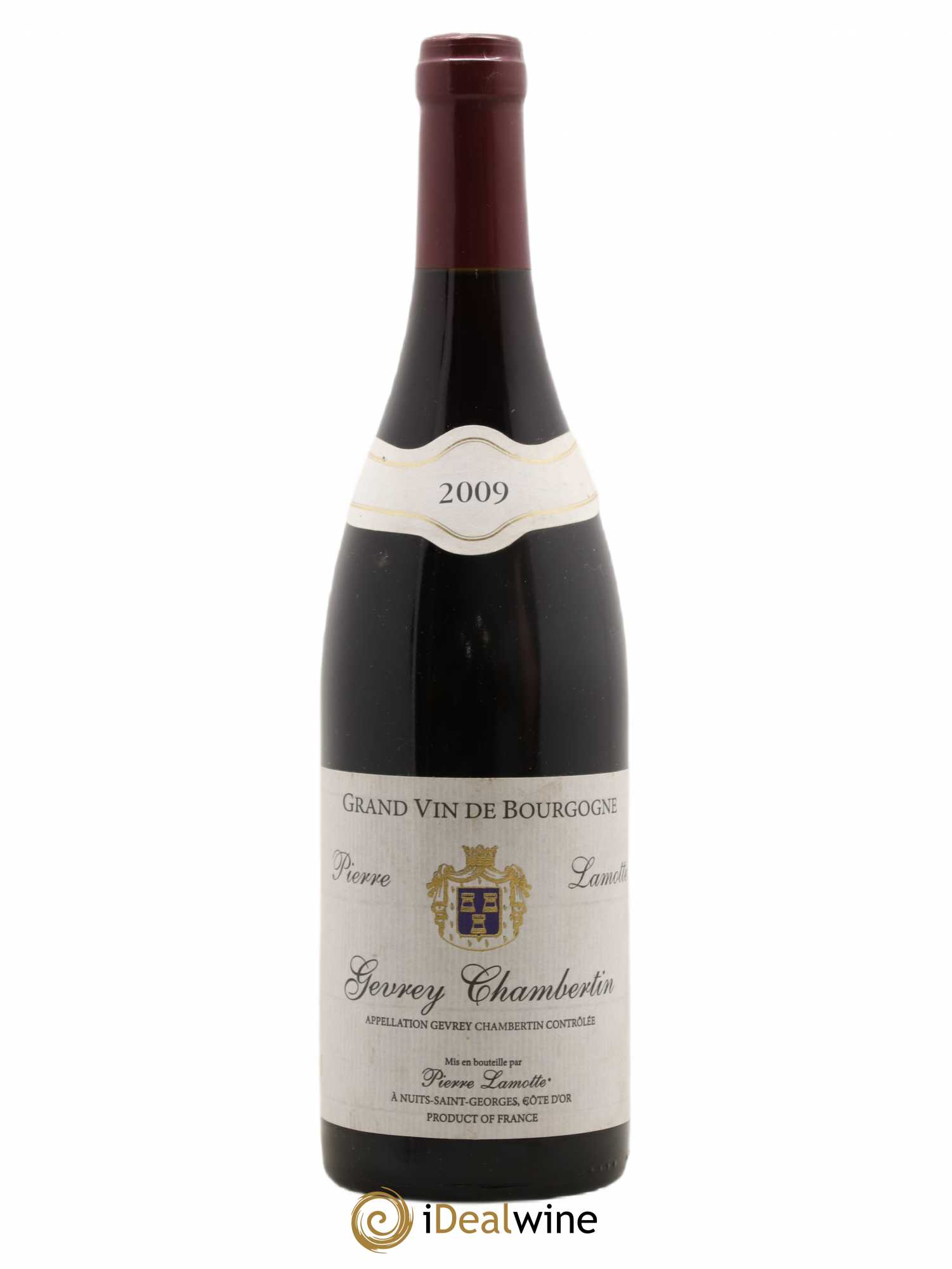 Gevrey-Chambertin Pierre Lamotte 2009 - Lot de 1 bouteille - 0