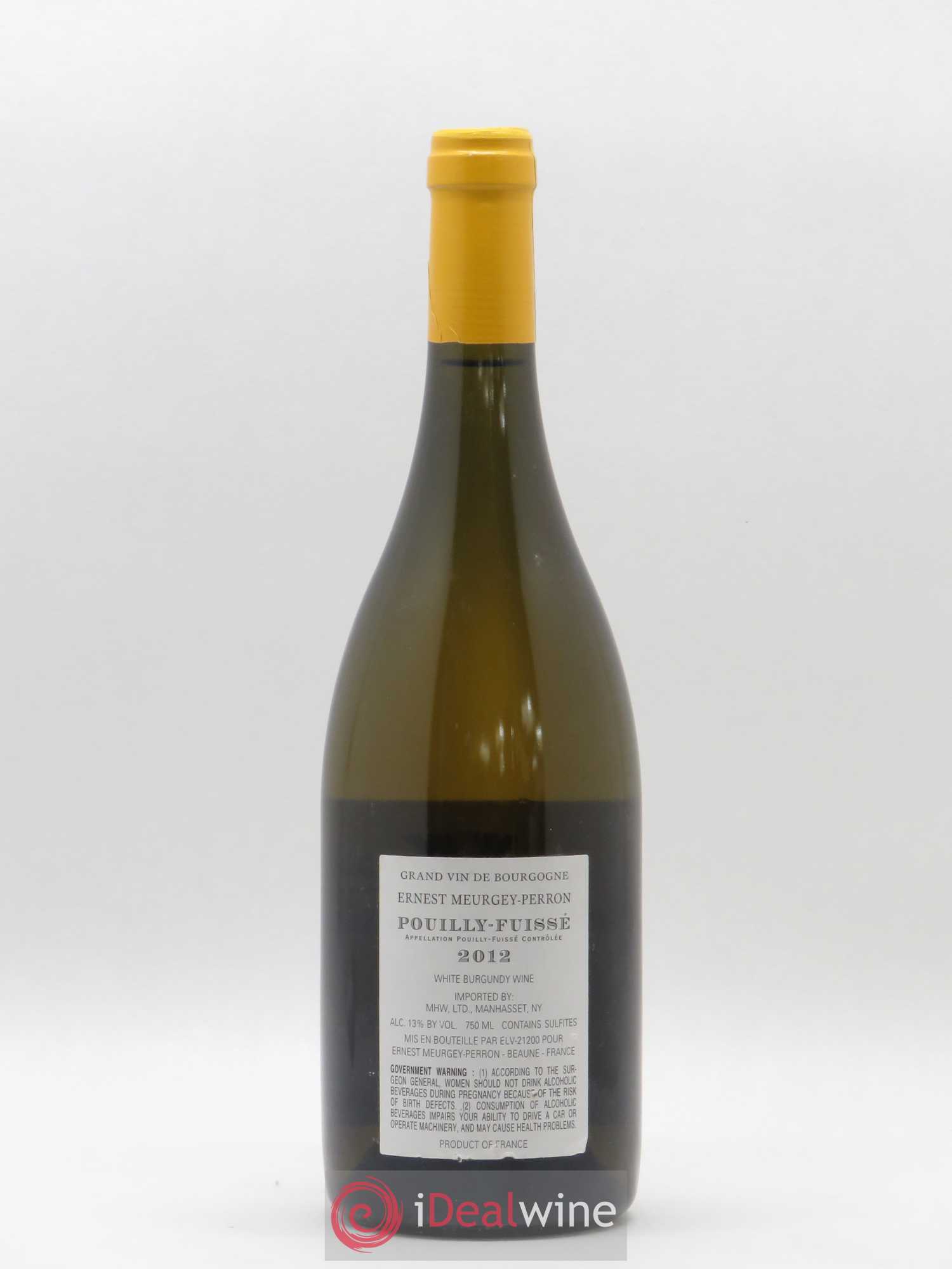 Pouilly-Fuissé 2012 - Posten von 1 Flasche - 1