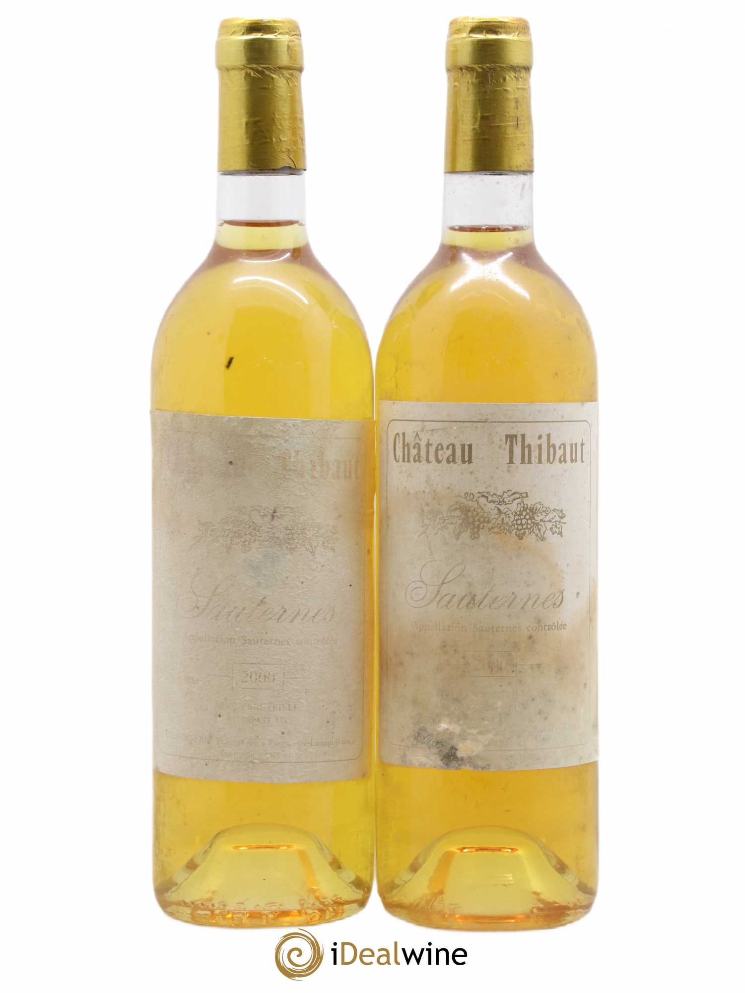 Sauternes Château Thibaut 2000 - Lotto di 2 bottiglie - 0