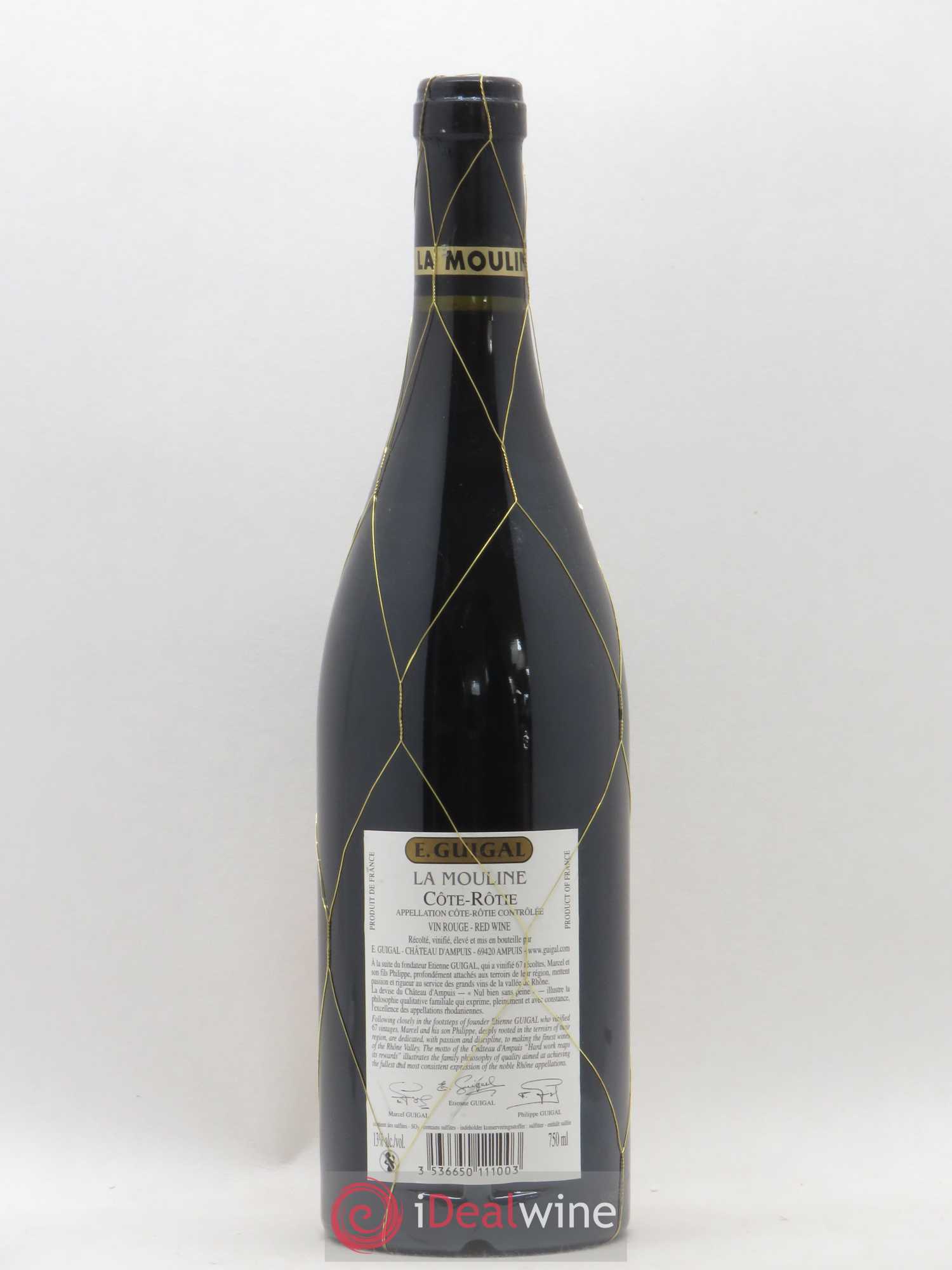 Côte-Rôtie La Mouline Guigal 2004 - Lot de 1 bouteille - 1