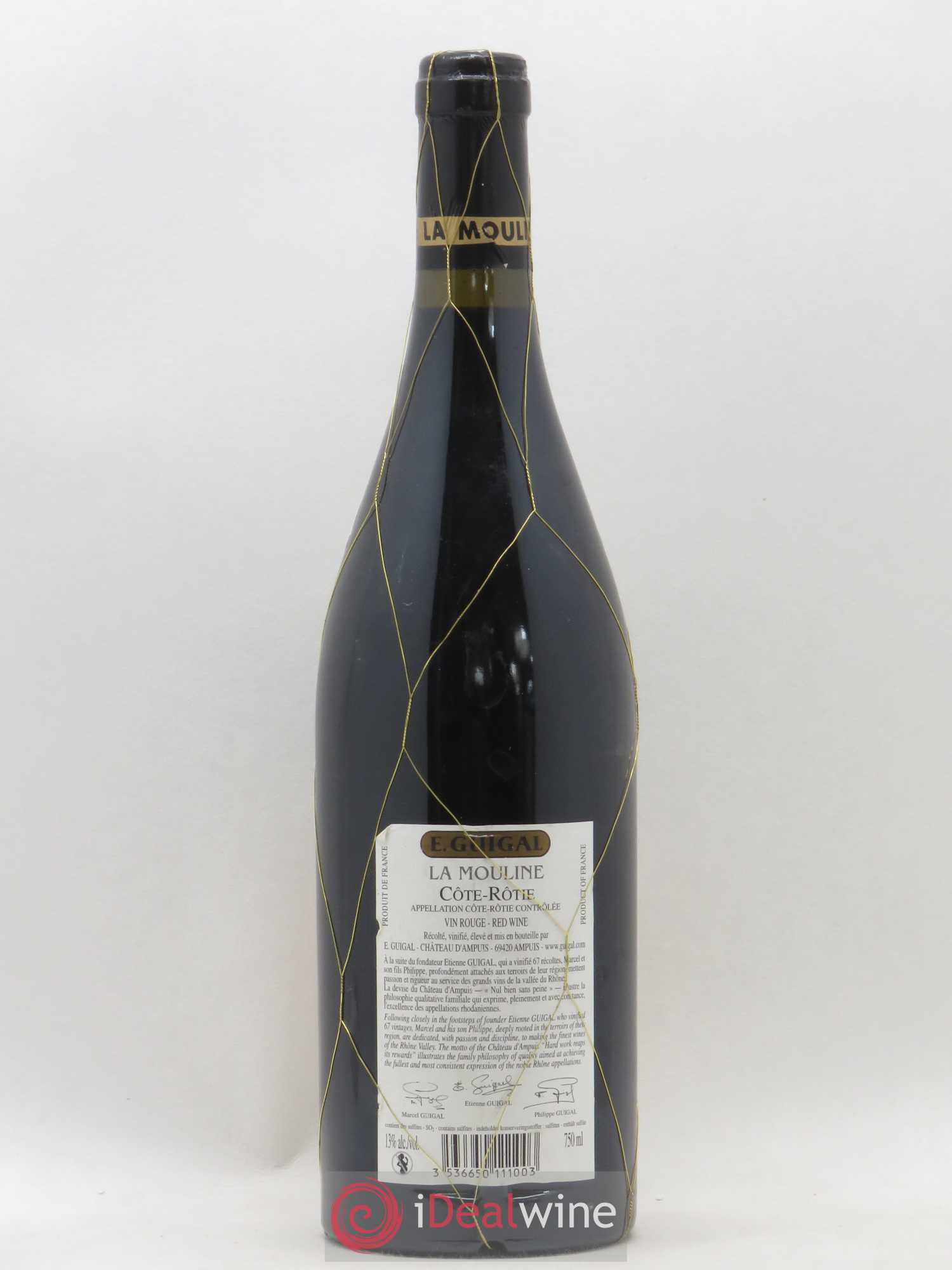 Côte-Rôtie La Mouline Guigal 2005 - Lot de 1 bouteille - 1