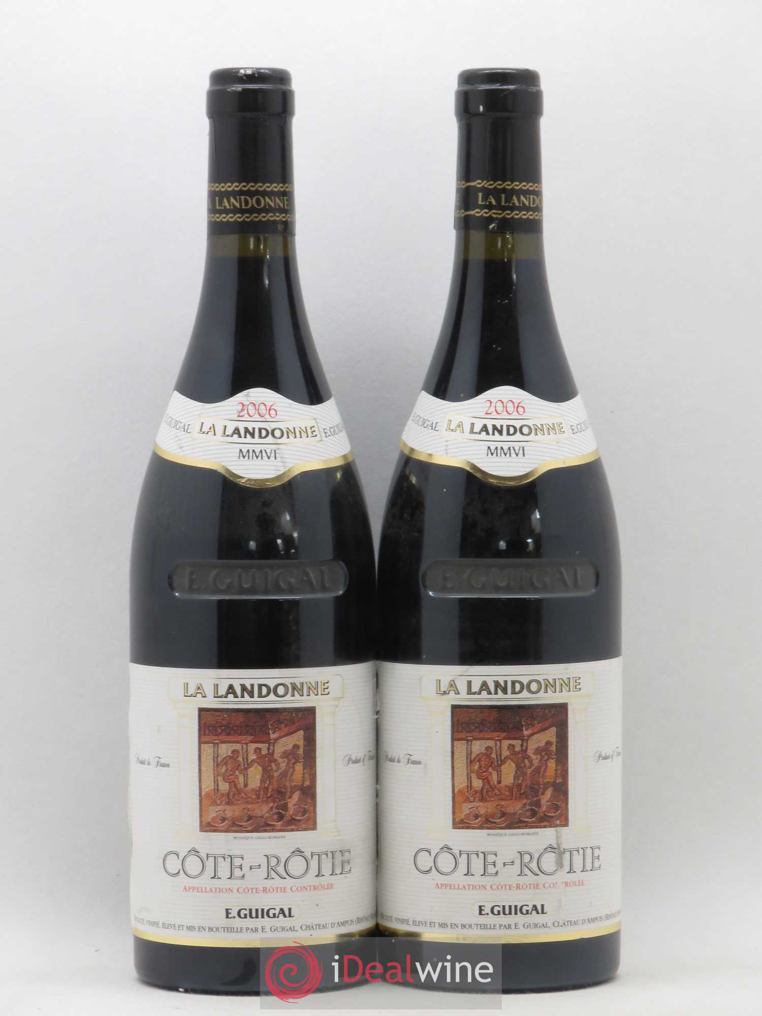 Côte-Rôtie La Landonne Guigal 2006 - Lot de 2 bouteilles - 0
