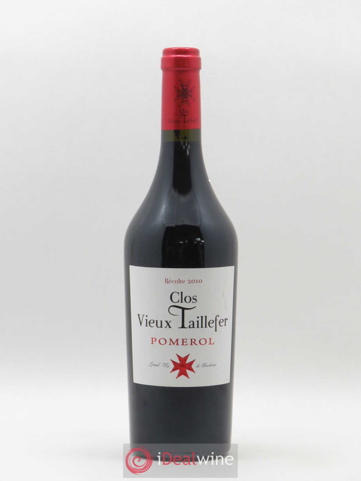 Pomerol Clos Vieux Taillefer 2010 - Posten von 1 Flasche - 0