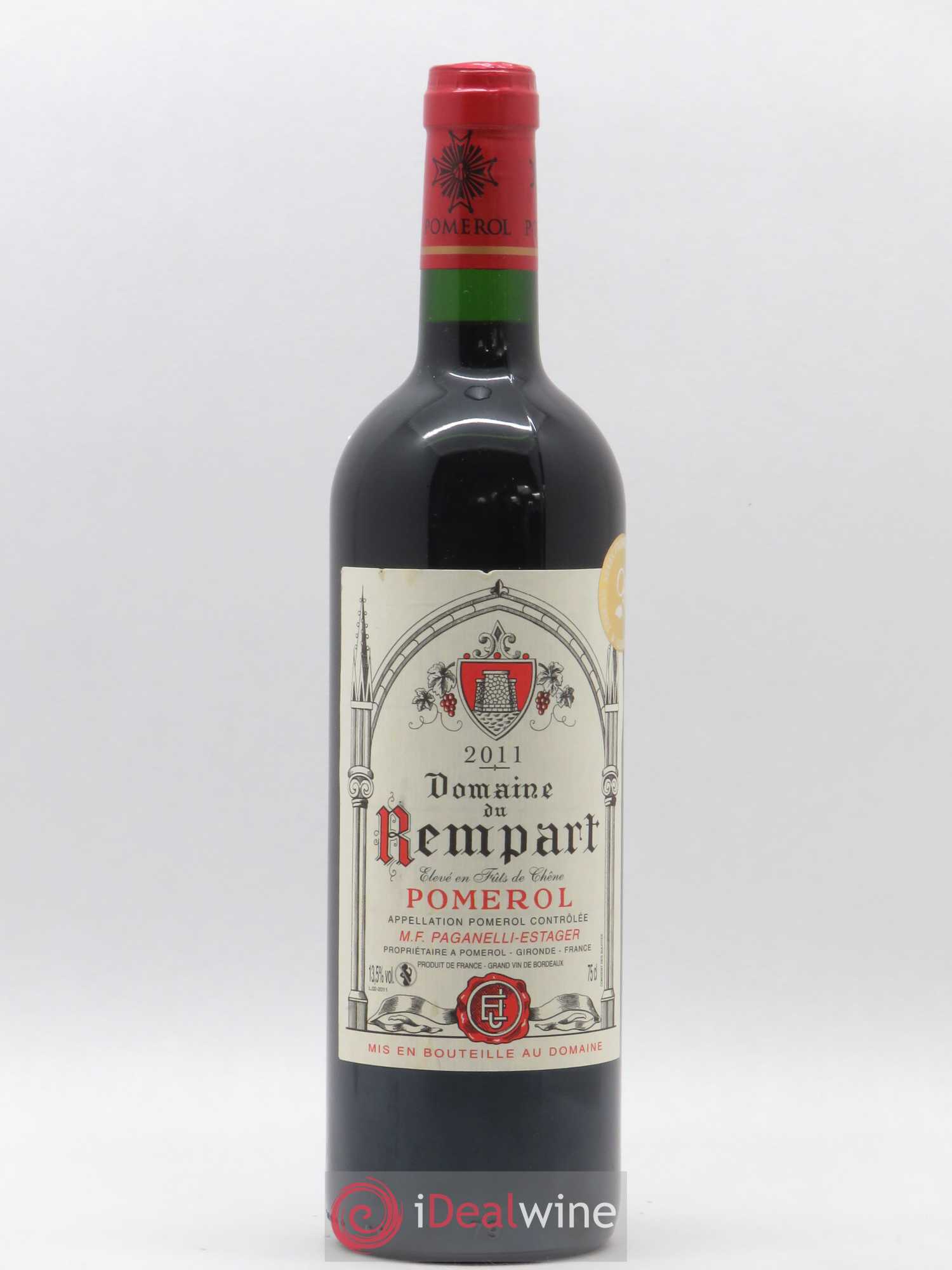 Pomerol Domaine du Rempart 2011 - Lot de 1 bouteille - 0