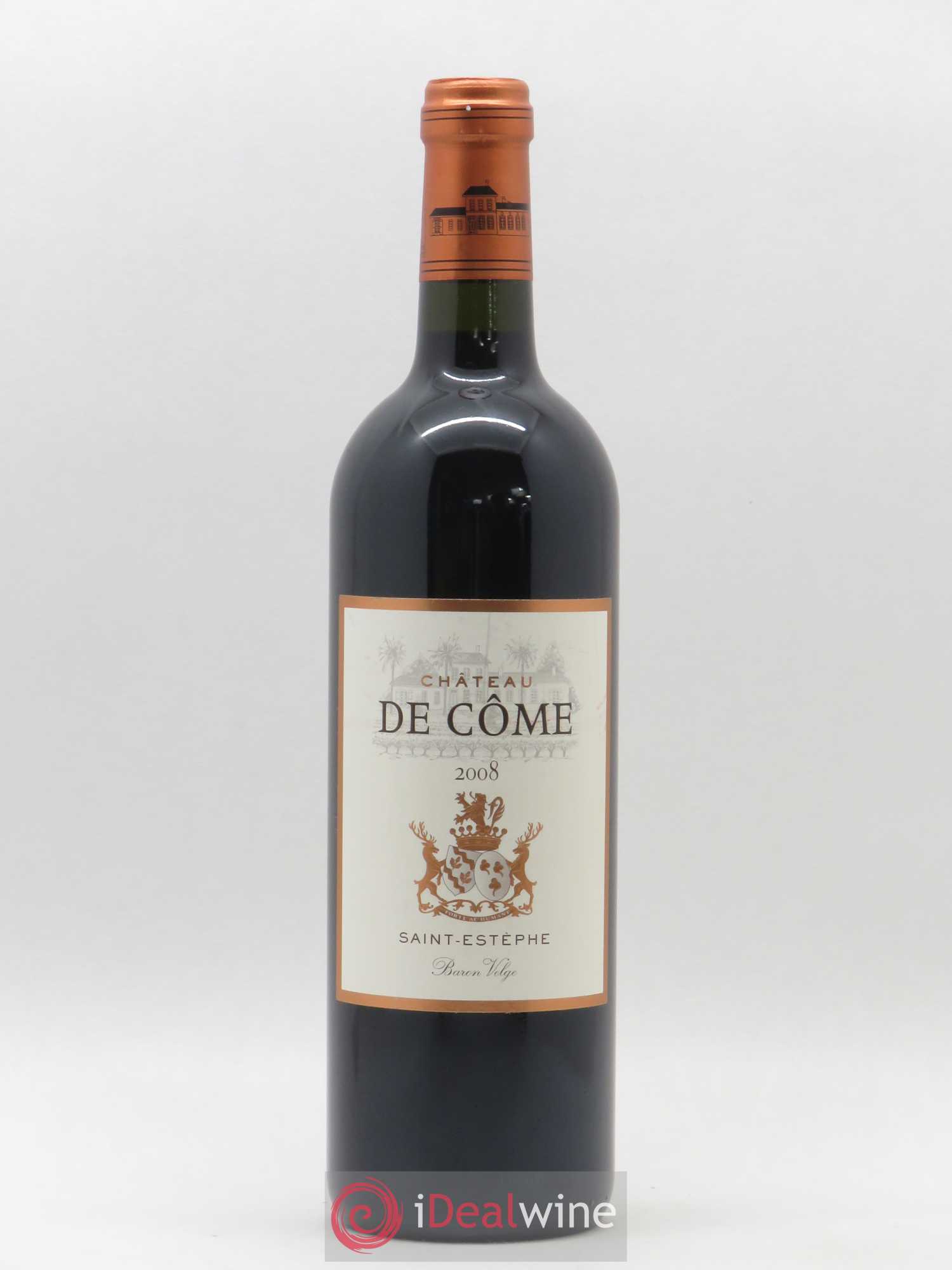 Saint-Estèphe Château de Côme 2008 - Lot de 1 bouteille - 0