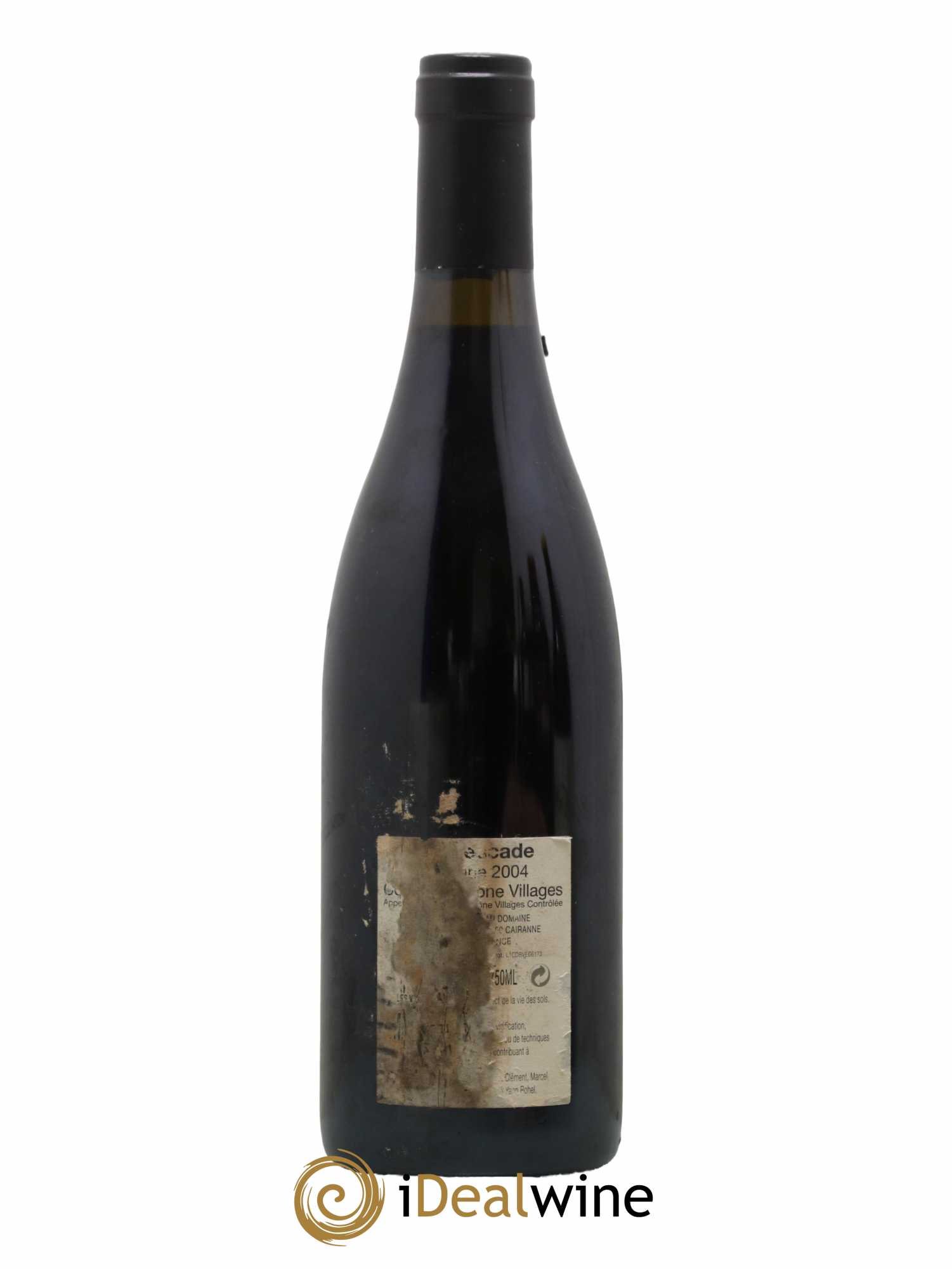 Cairanne Ebrescade Marcel Richaud Côtes du Rhône Villages 2004 - Lot de 1 bouteille - 1