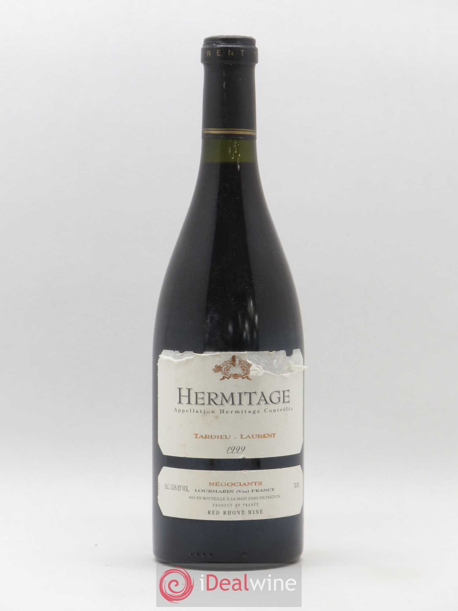 Hermitage Maison Tardieu-Laurent 1999 - Lot de 1 bouteille - 0