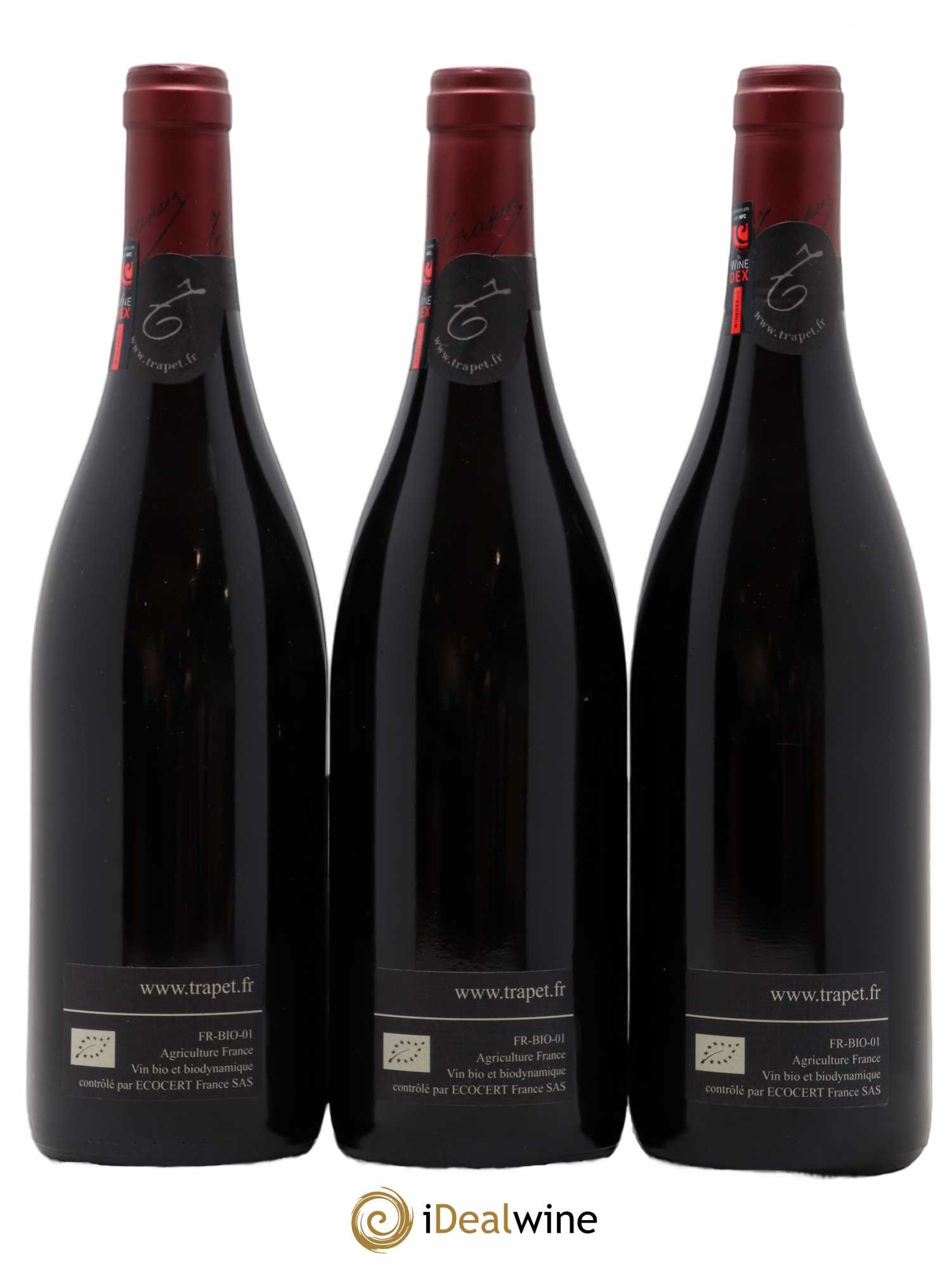 Chambertin Grand Cru Domaine Trapet 2015 - Lot de 3 bouteilles - 1