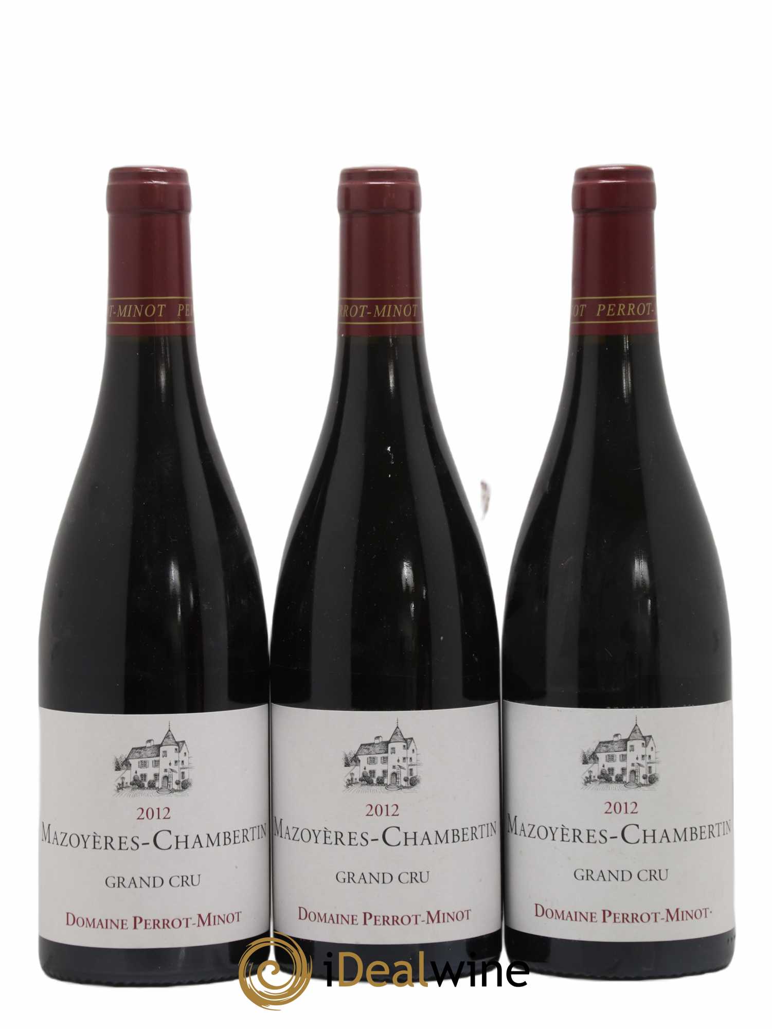 Mazoyères-Chambertin Grand Cru Vieilles Vignes Perrot-Minot 2012 - Lot de 3 bouteilles - 0
