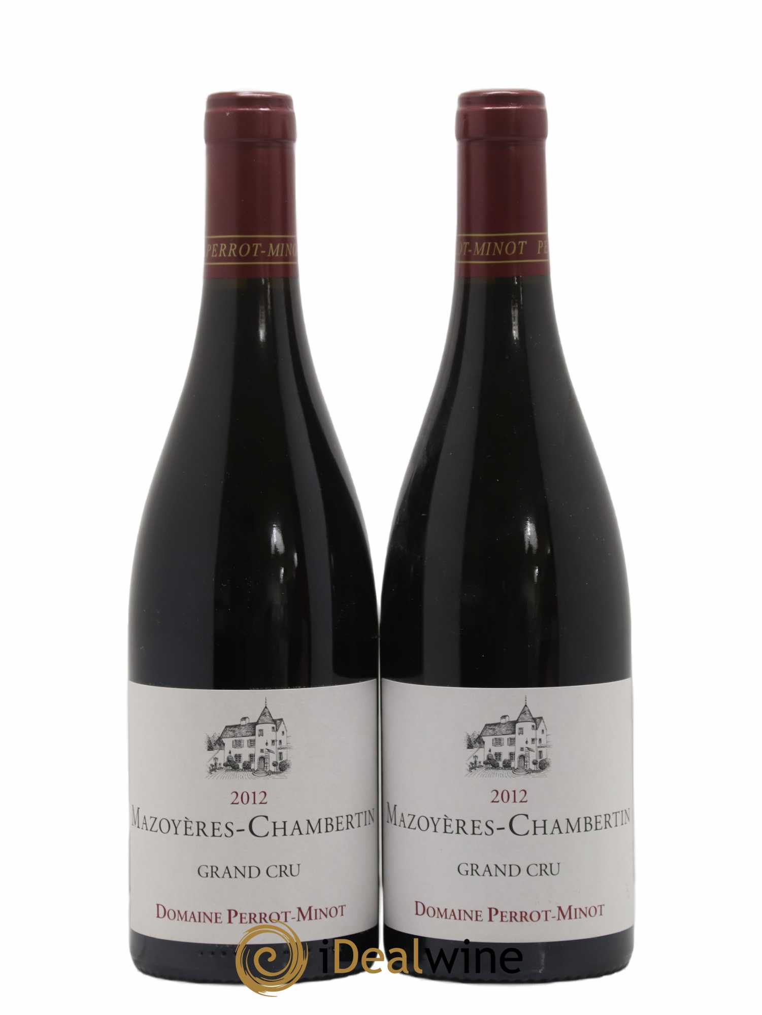 Mazoyères-Chambertin Grand Cru Vieilles Vignes Perrot-Minot 2012 - Lot de 2 bouteilles - 0