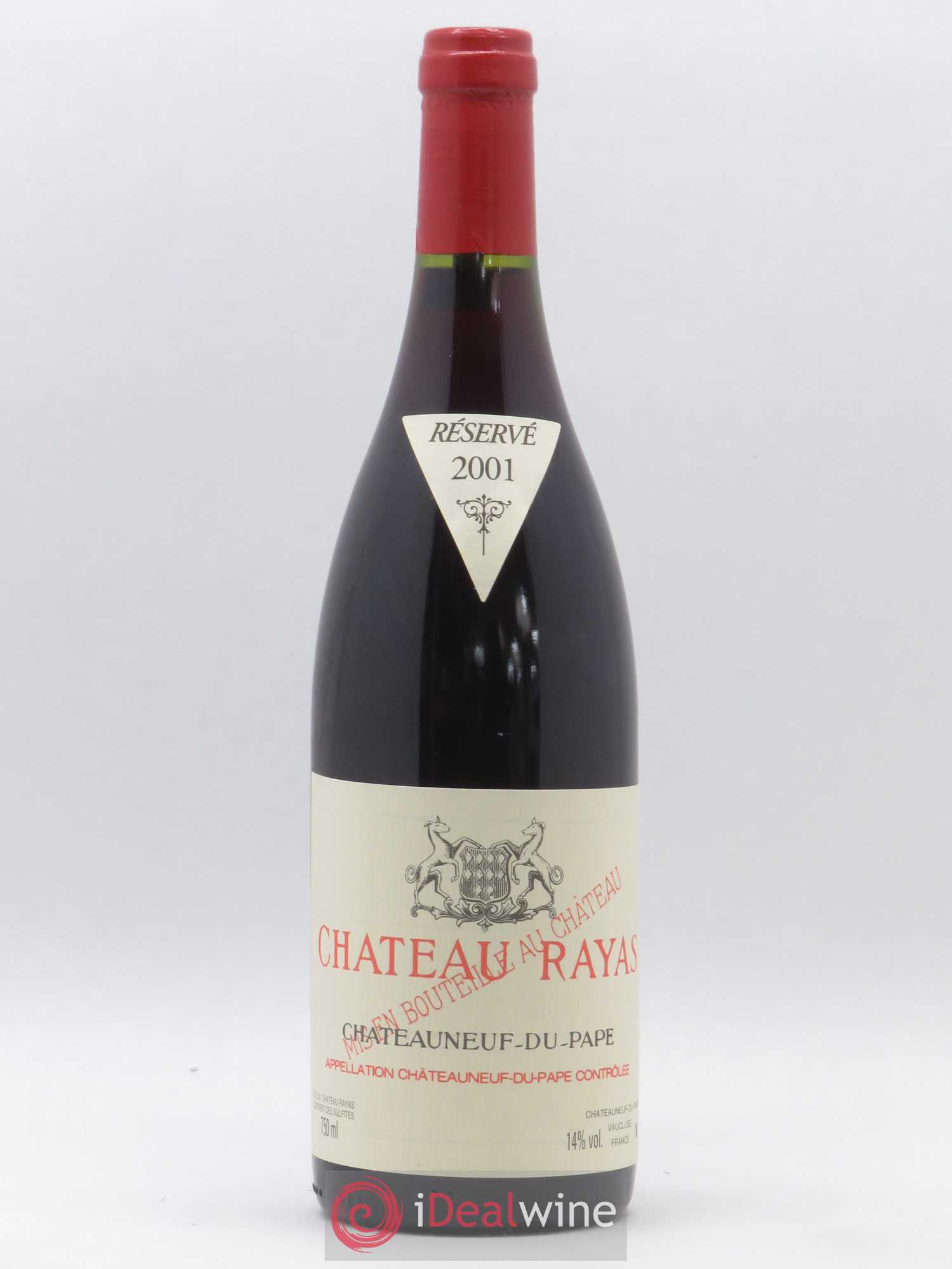 Châteauneuf-du-Pape Château Rayas Emmanuel Reynaud 2001 - Lot de 1 bouteille - 0