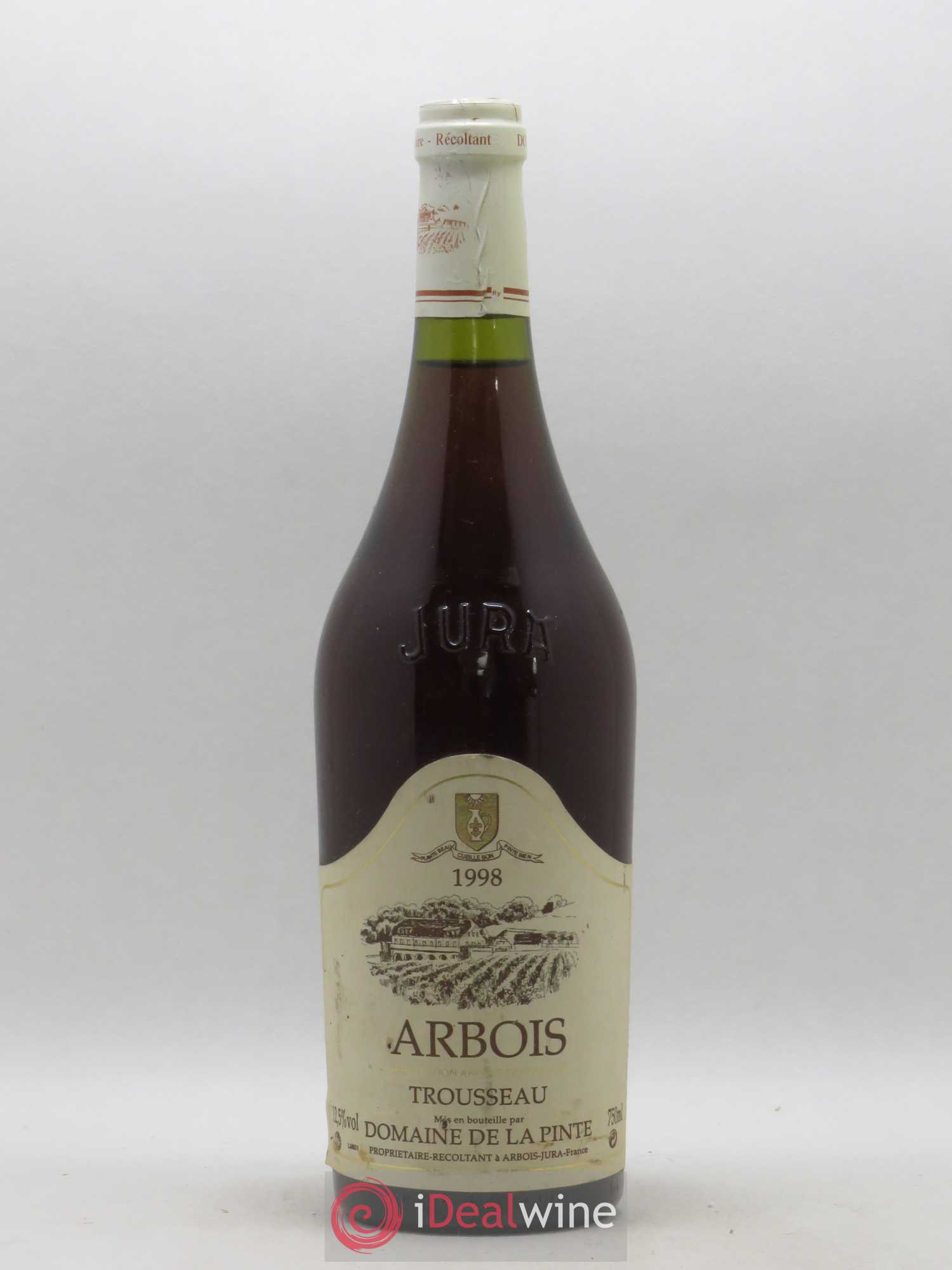 Arbois Trousseau Domaine de la Pinte 1998 - Lot de 1 bouteille - 0