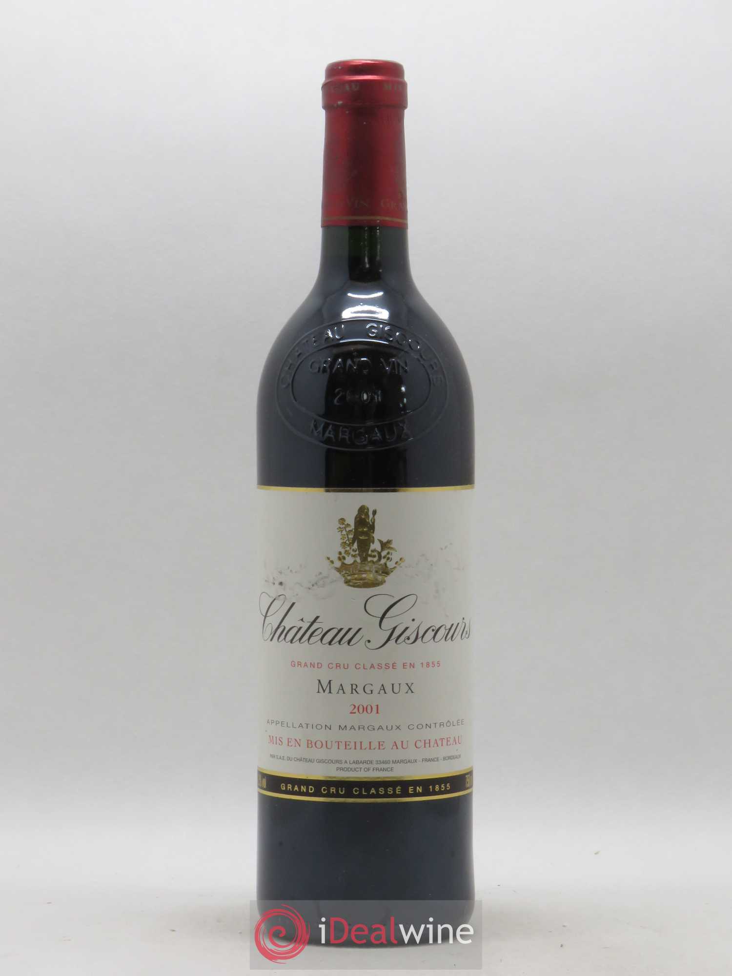 Château Giscours 3ème Grand Cru Classé 2001 - Lot de 1 bouteille - 0