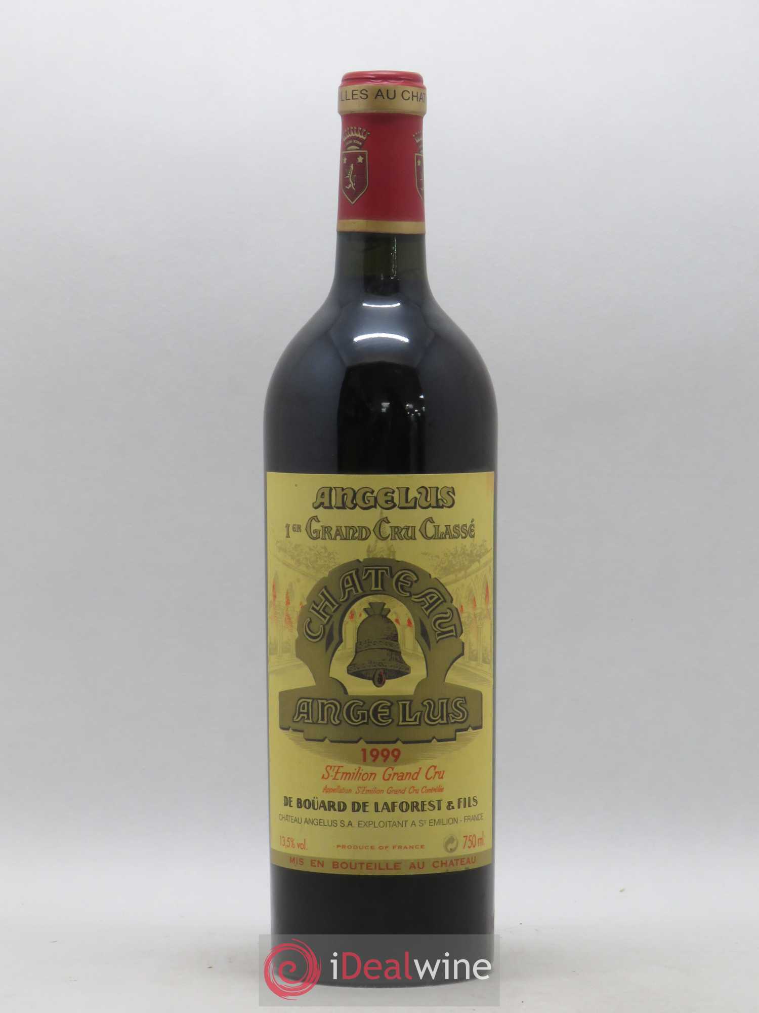 Château Angélus 1er Grand Cru Classé A 1999 - Lot de 1 bouteille - 0