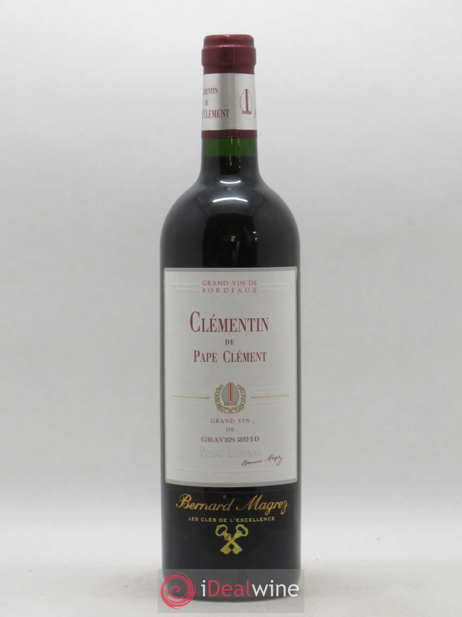 Le Clémentin de Pape Clément Second Vin 2010 - Lot de 1 bouteille - 0