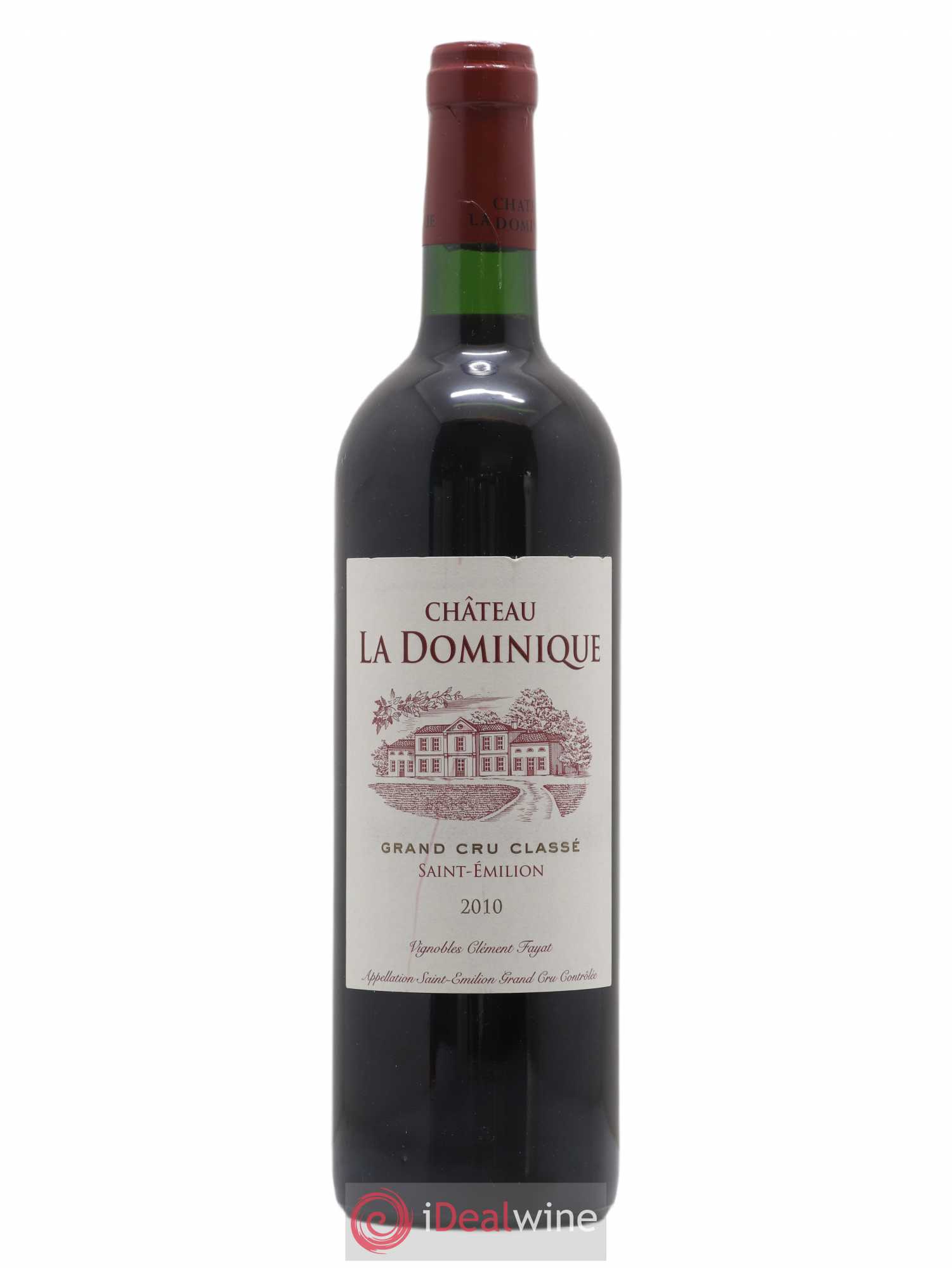 Château la Dominique Grand Cru Classé 2010 - Lot de 1 bouteille - 0