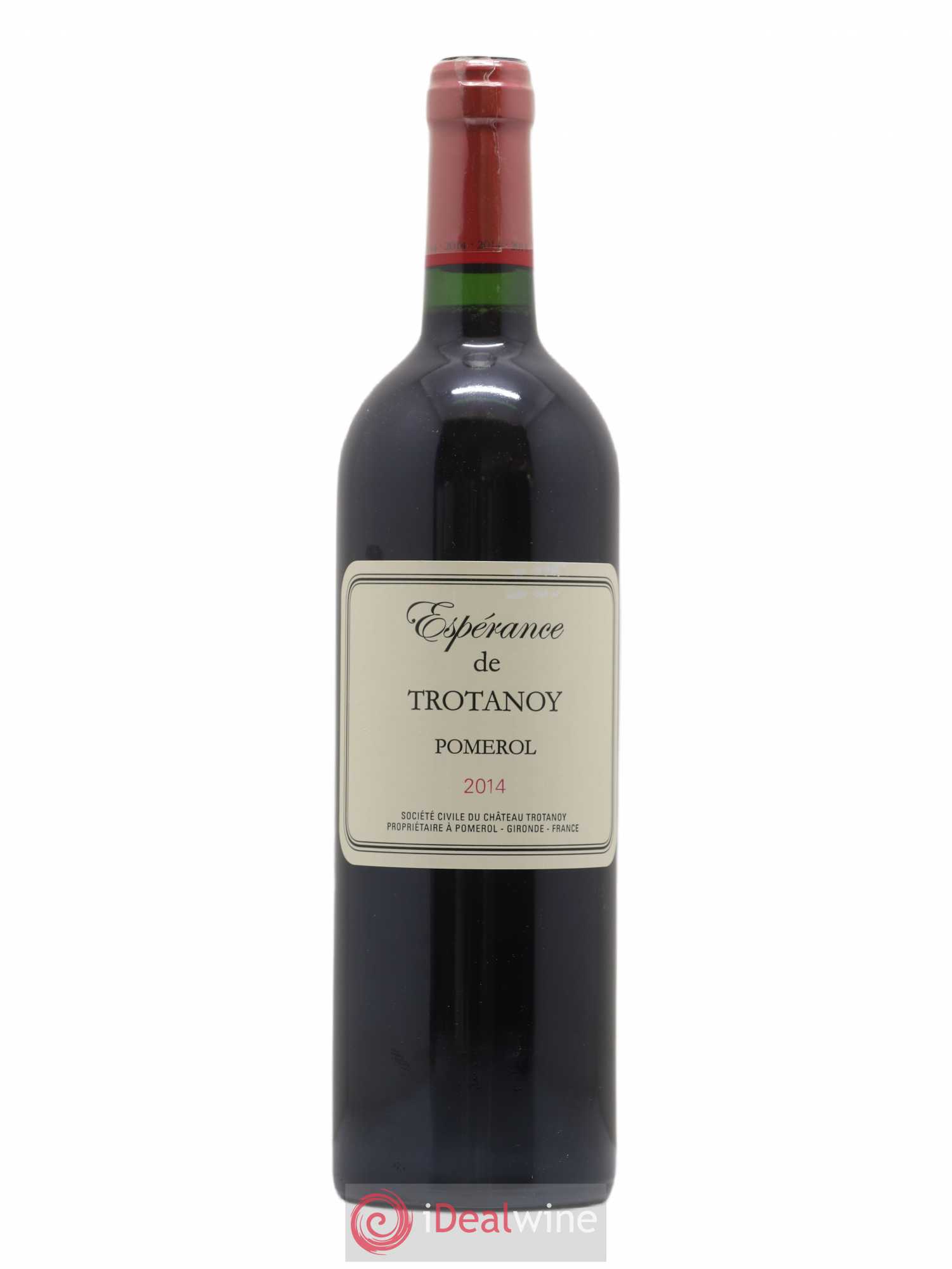Château L'Espérance de Trotanoy 2014 - Lot de 1 bouteille - 0