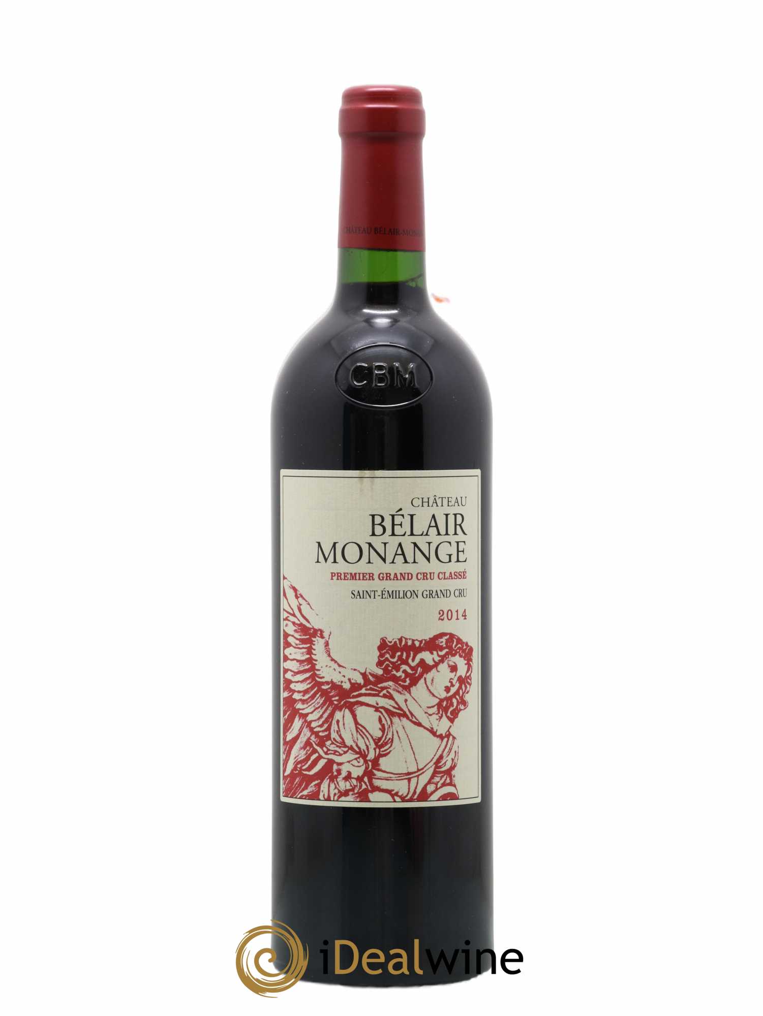 Château Belair (Belair-Monange) 1er Grand Cru Classé B 2014 - Lot de 1 bouteille - 0