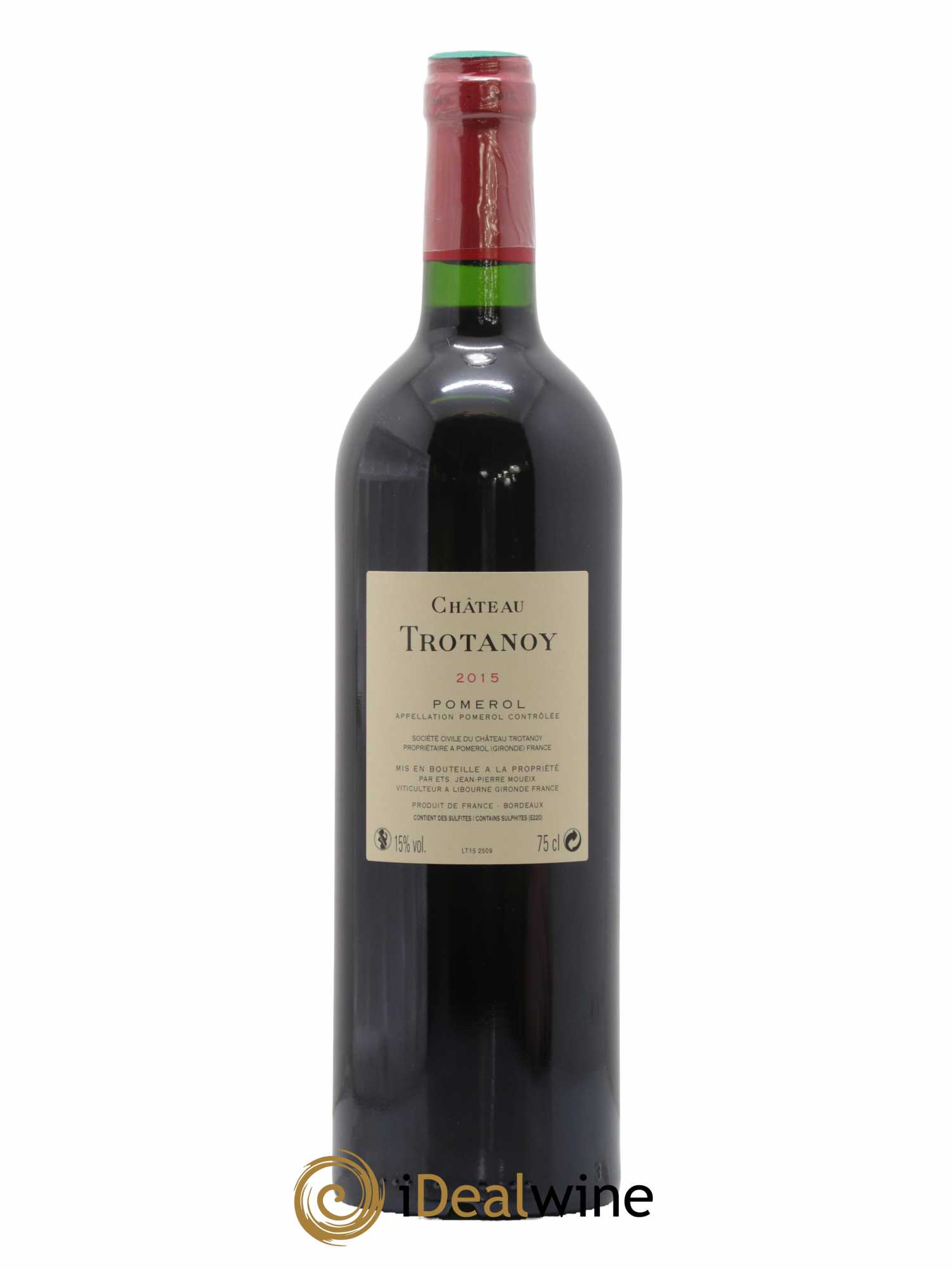 Château Trotanoy 2015 - Lot de 1 bouteille - 1