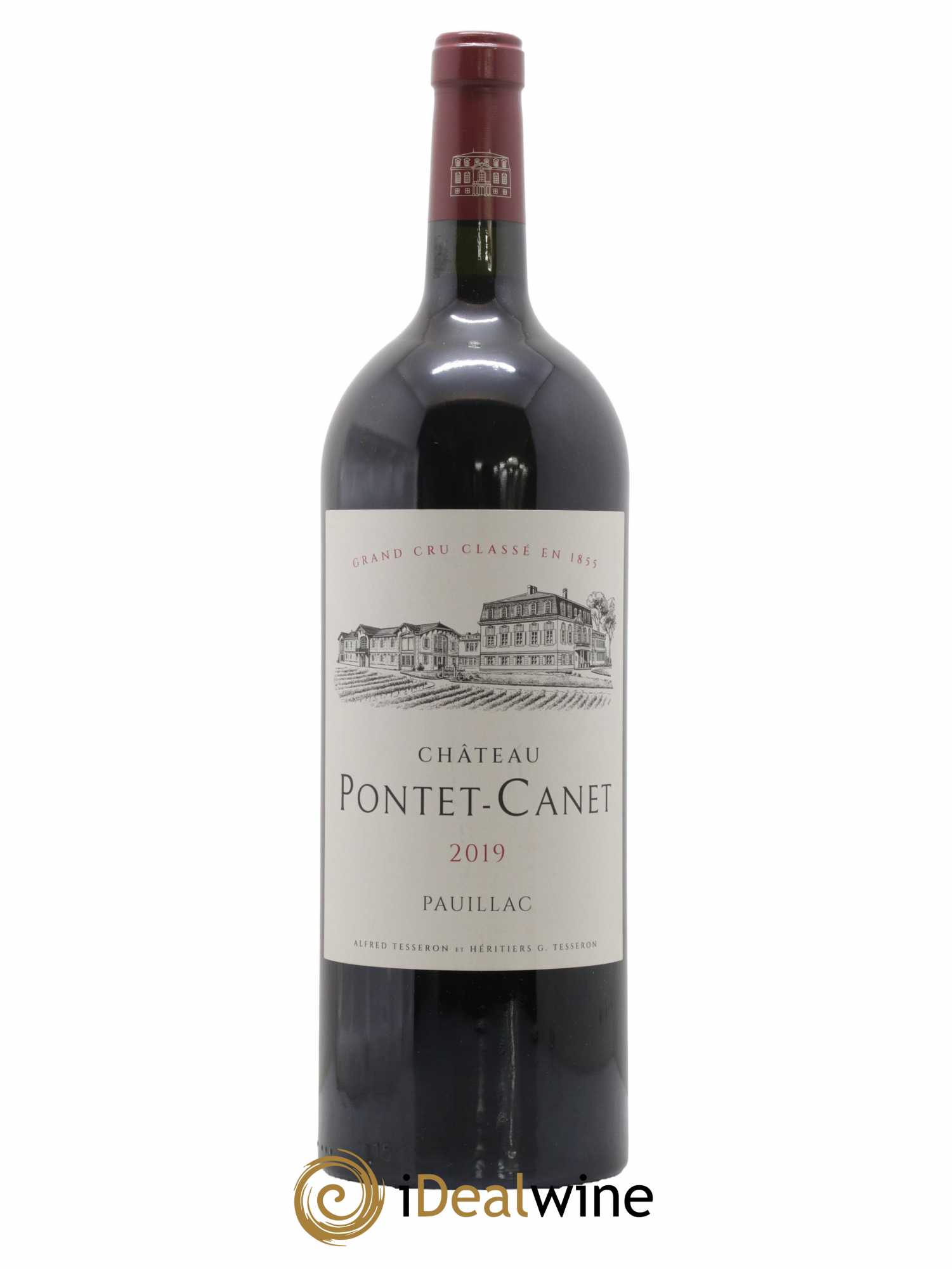 Château Pontet Canet 5ème Grand Cru Classé 2019 - Lot de 1 magnum - 0
