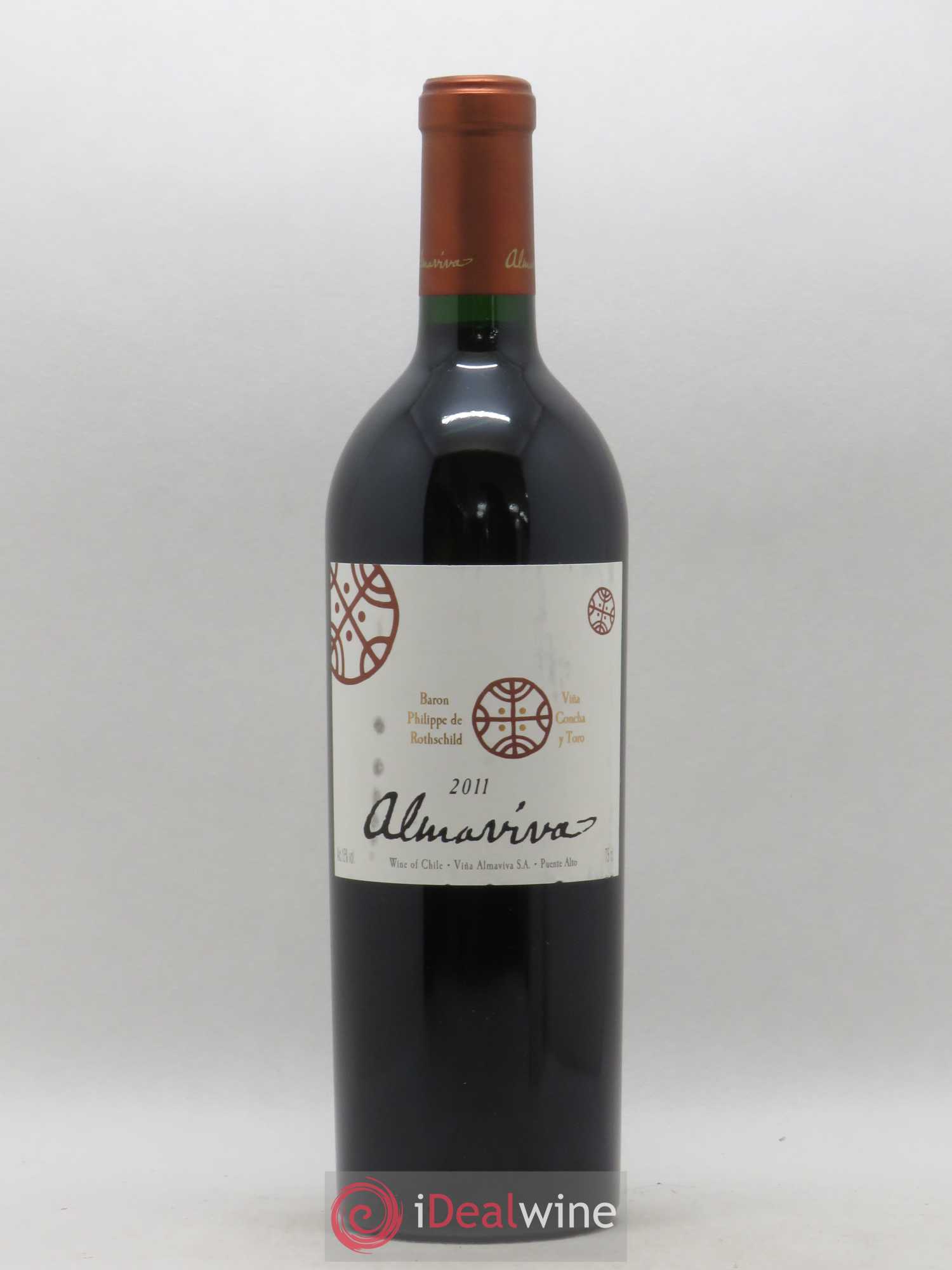 Chili Almaviva Baron P. de Rothschild Concha y Toro 2011 - Lot de 1 bouteille - 0