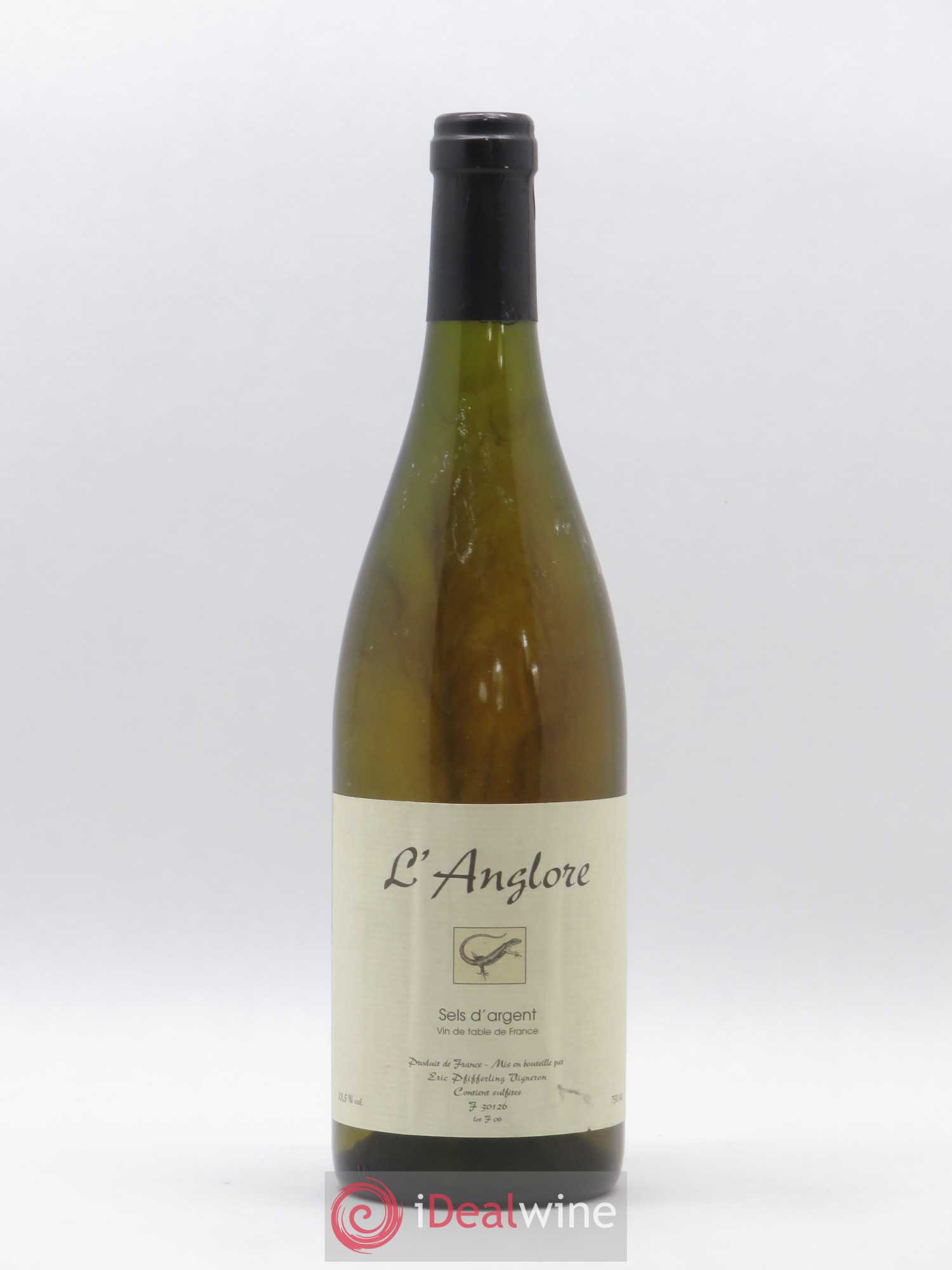 Vin de France Sels d'argent L'Anglore 2006 - Lot de 1 bouteille - 0