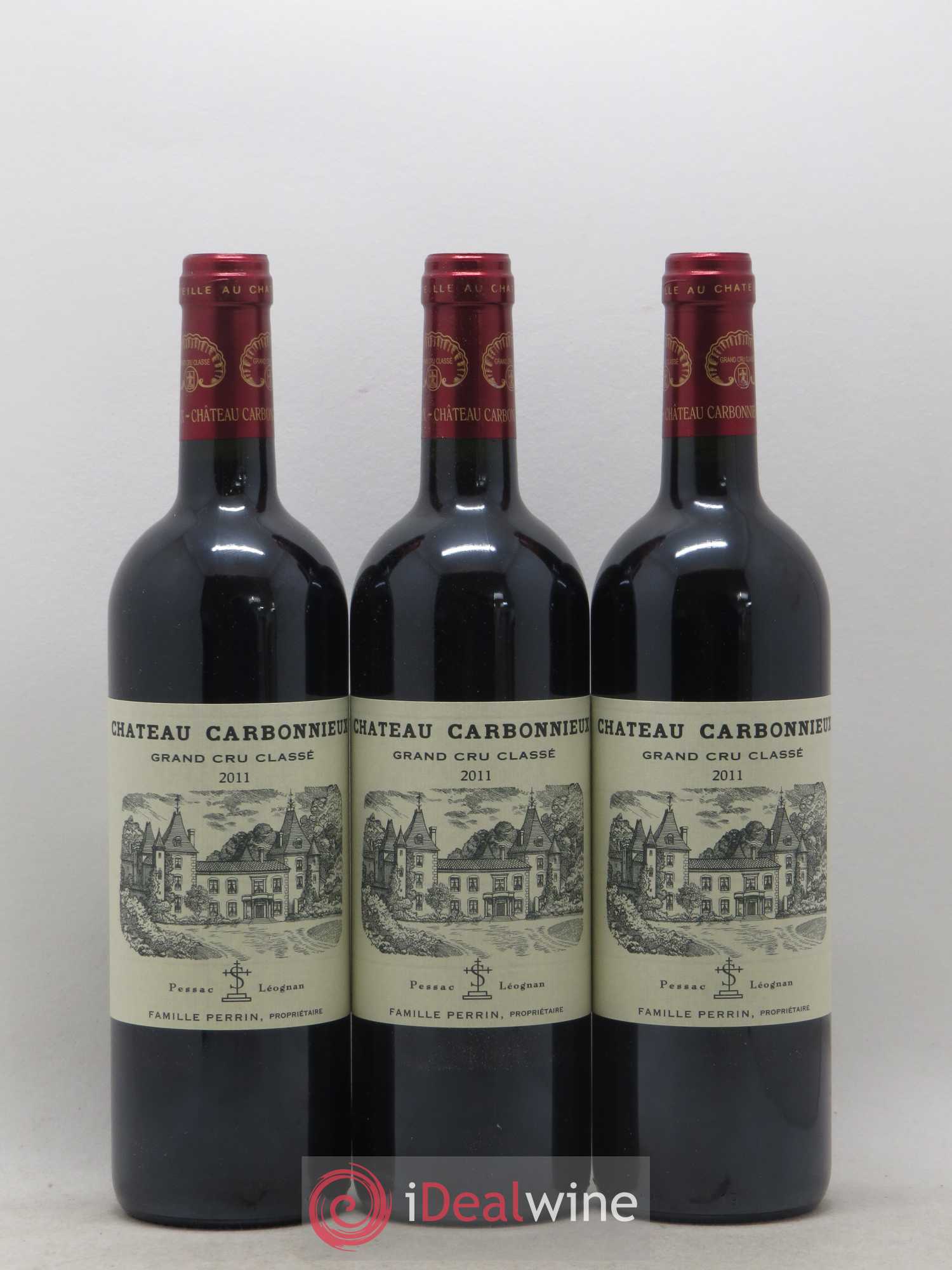 Château Carbonnieux Cru Classé de Graves 2011 - Lot de 6 bouteilles - 1
