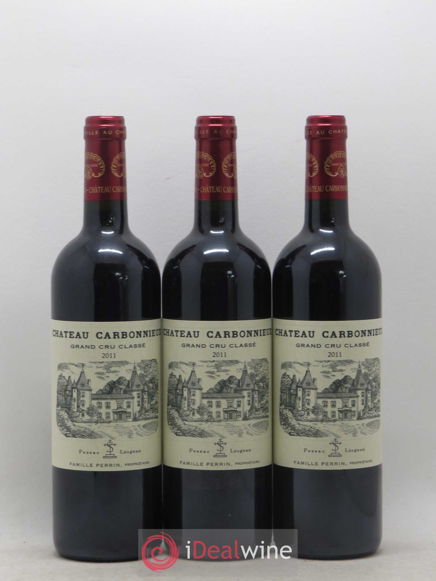 Château Carbonnieux Cru Classé de Graves 2011 - Lot de 6 bouteilles - 2