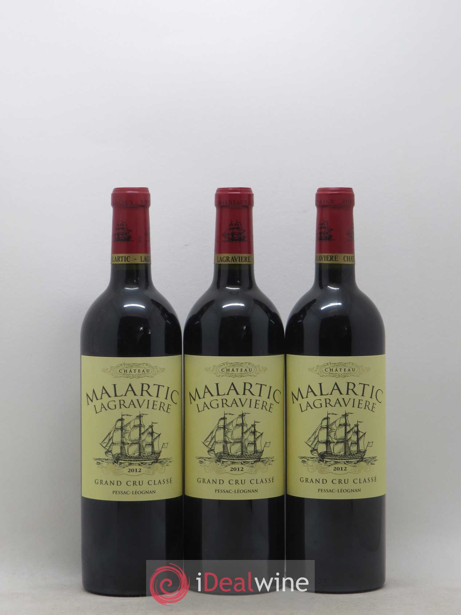 Château Malartic-Lagravière Cru Classé de Graves 2012 - Lot de 6 bouteilles - 2