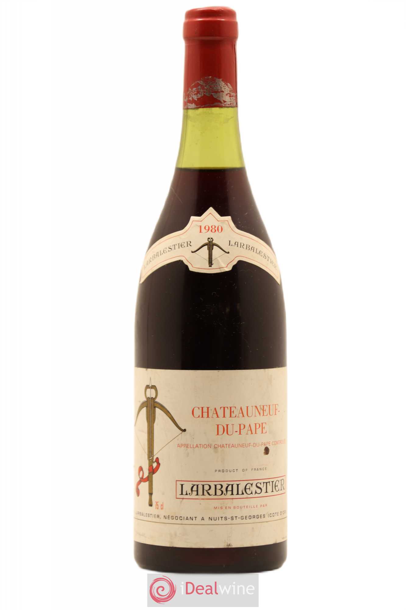Châteauneuf-du-Pape Larbalestier 1980 - Lot de 1 bouteille - 0