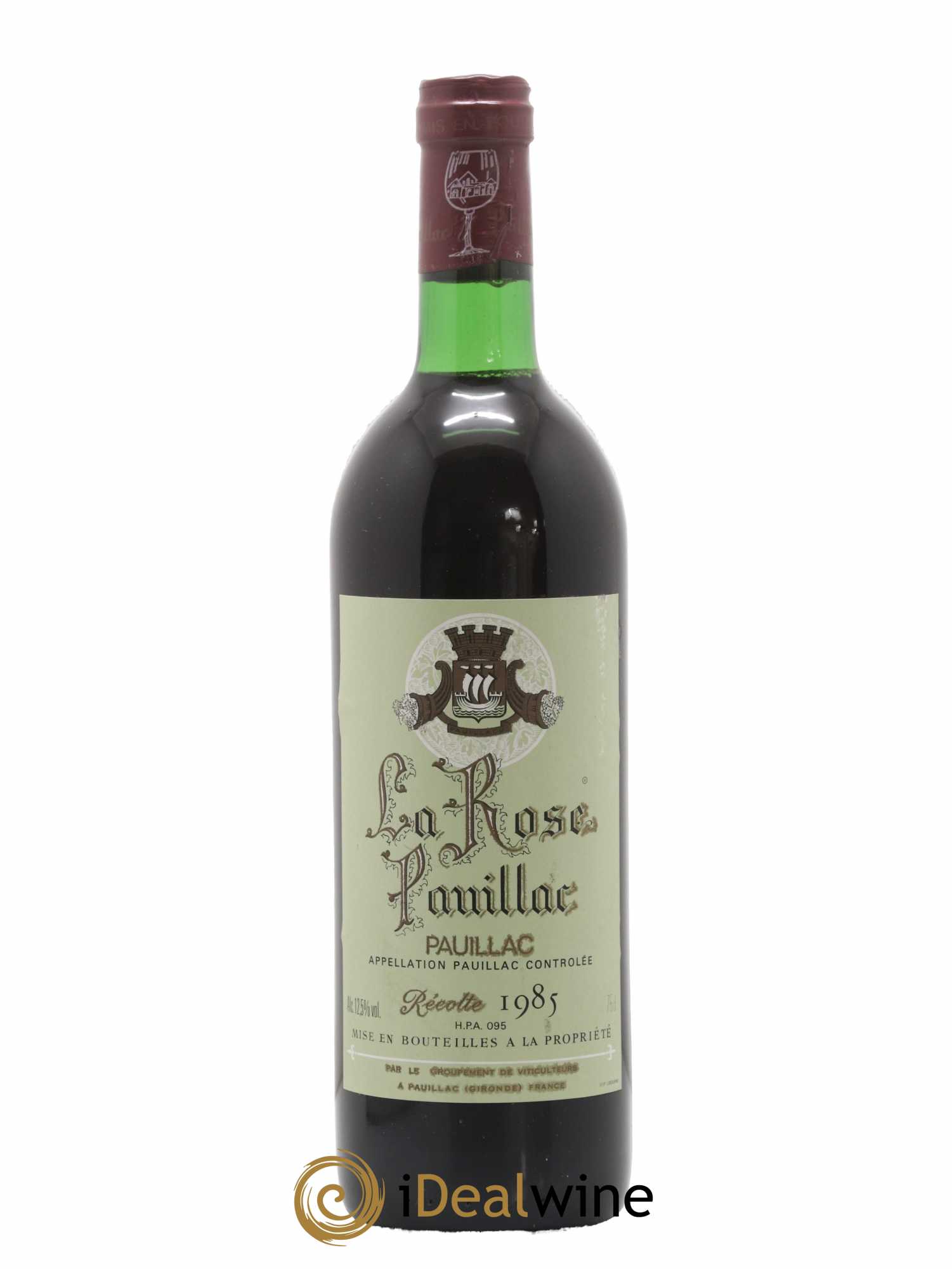 La Rose Pauillac 1985 - Lot de 1 bouteille - 0