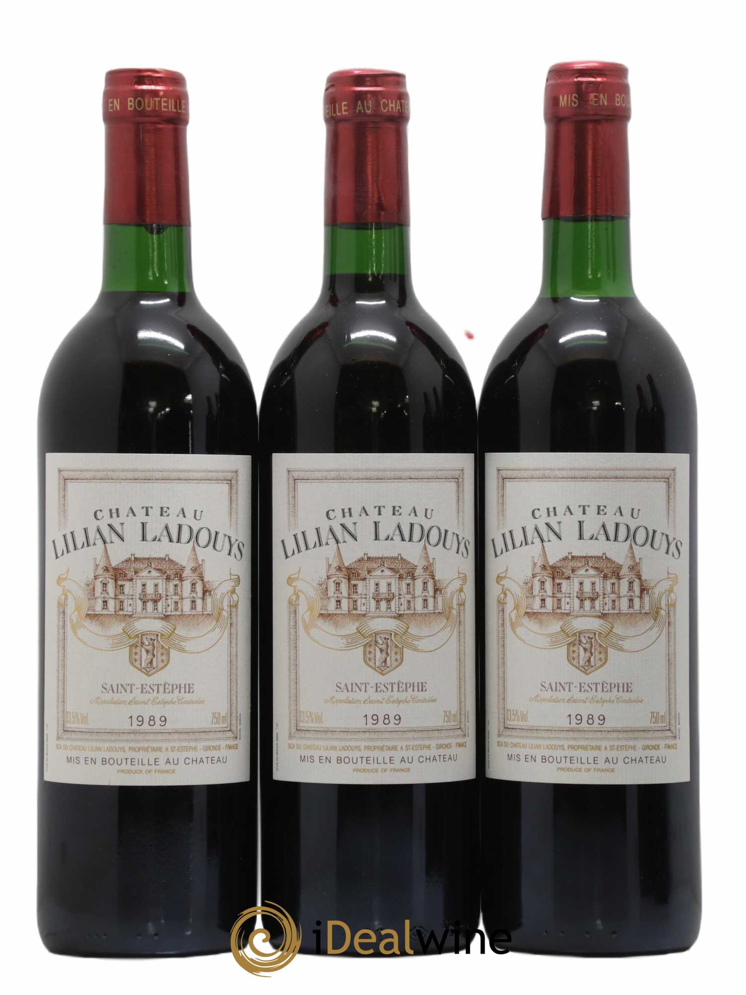 Château Lilian Ladouys Cru Bourgeois 1989 - Lot de 12 bouteilles - 3