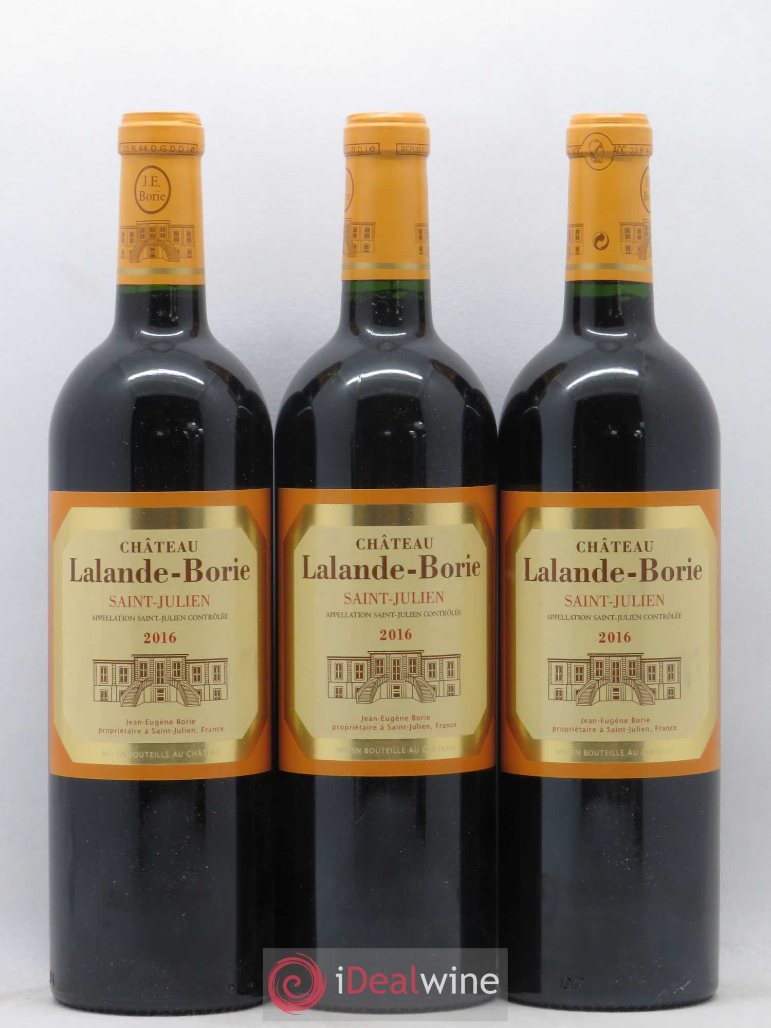 Château Lalande Borie 2016 - Lot de 3 bouteilles - 0