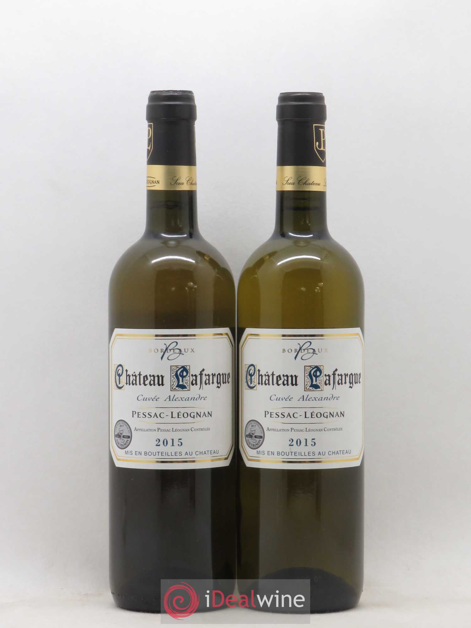 Pessac-Léognan Château Lafargue Cuvee Alexandre 2015 - Posten von 2 Flaschen - 0