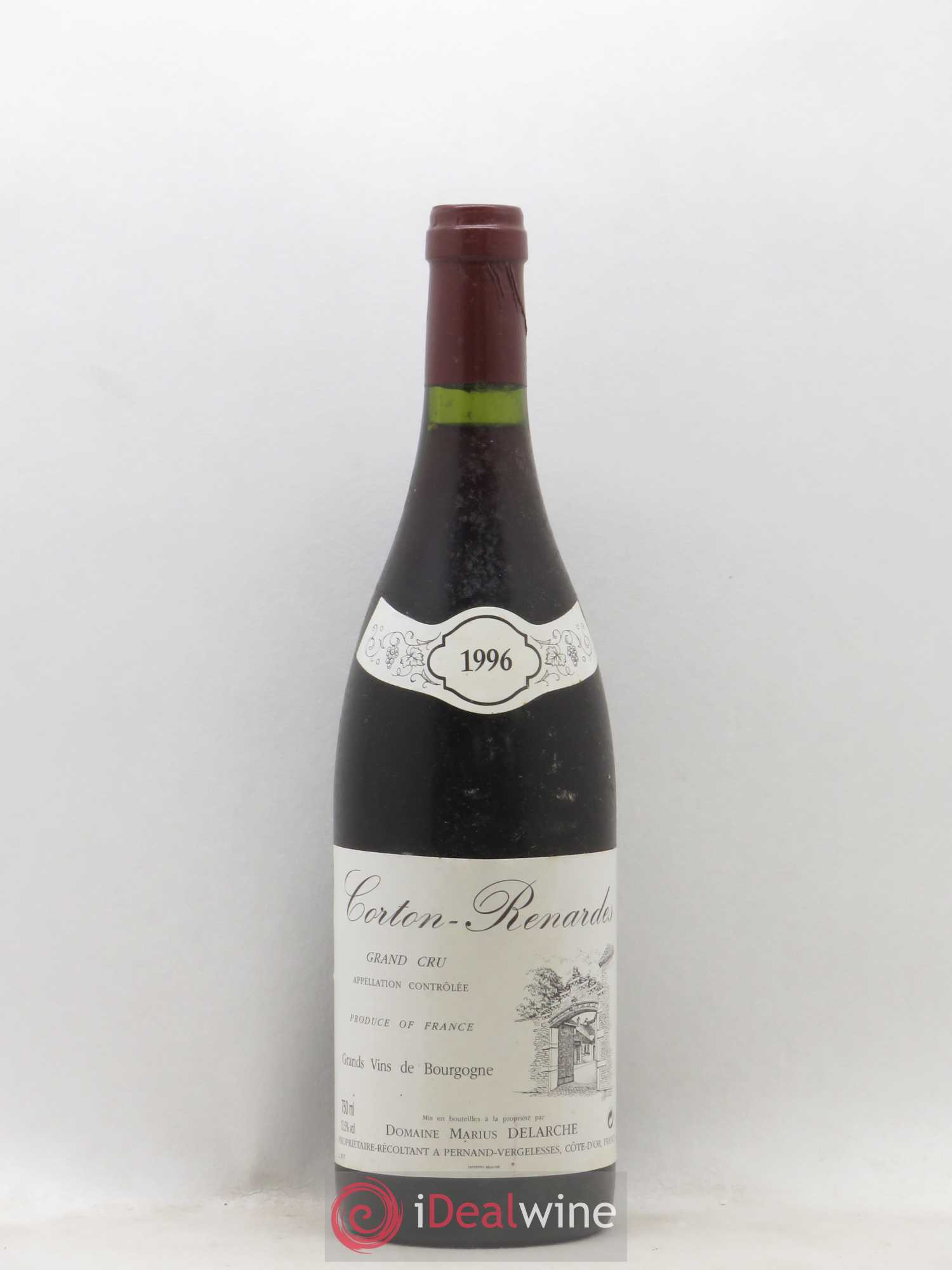Corton Grand Cru Renardes Marius Delarche 1996 - Posten von 1 Flasche - 0