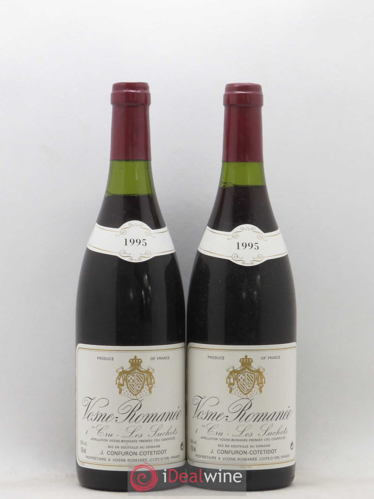 Vosne-Romanée 1er Cru Les Suchots Confuron-Cotetidot 1995 - Lot de 2 bouteilles - 0