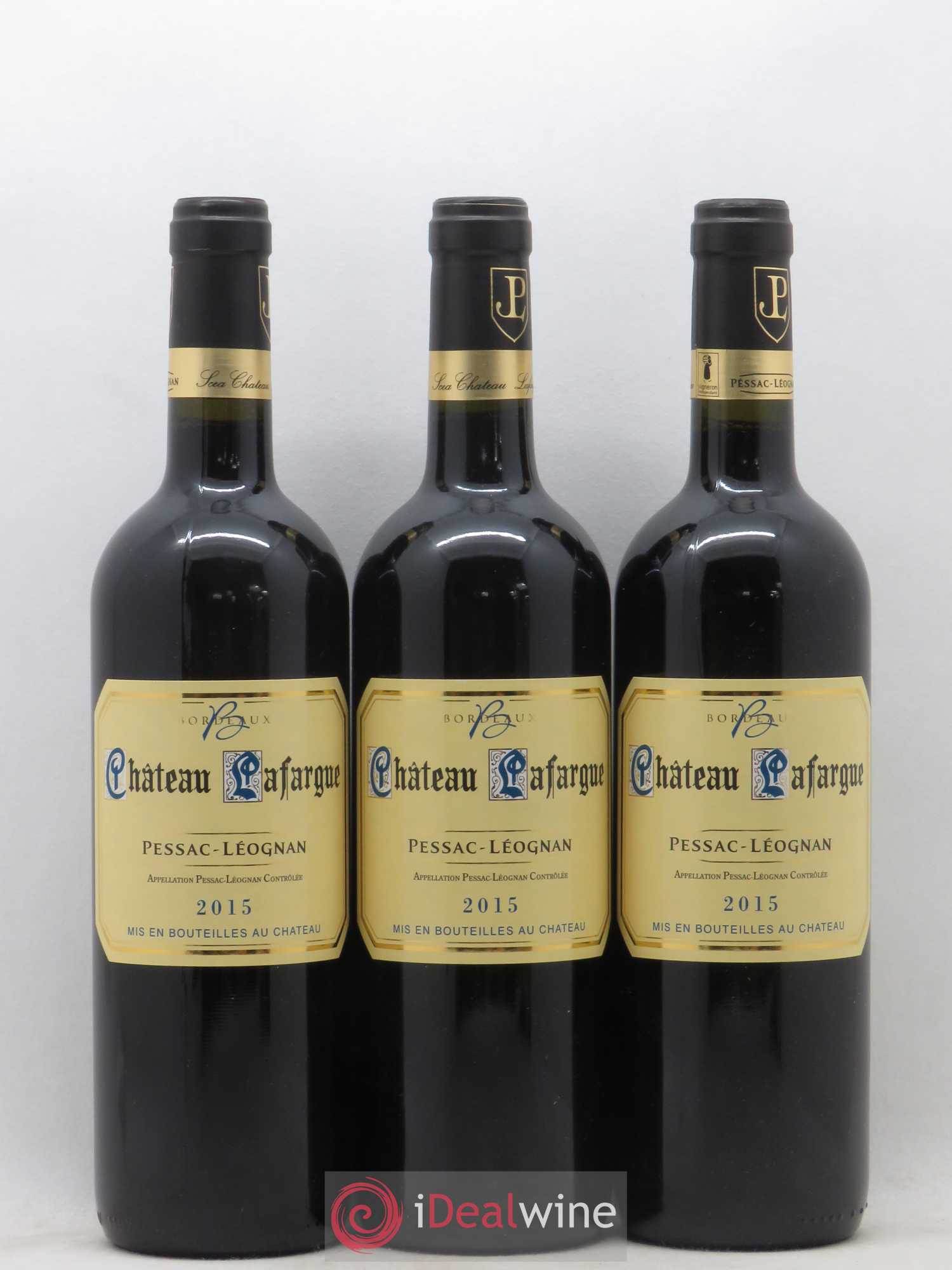 Pessac-Léognan Château Lafargue 2015 - Lot de 6 bouteilles - 2