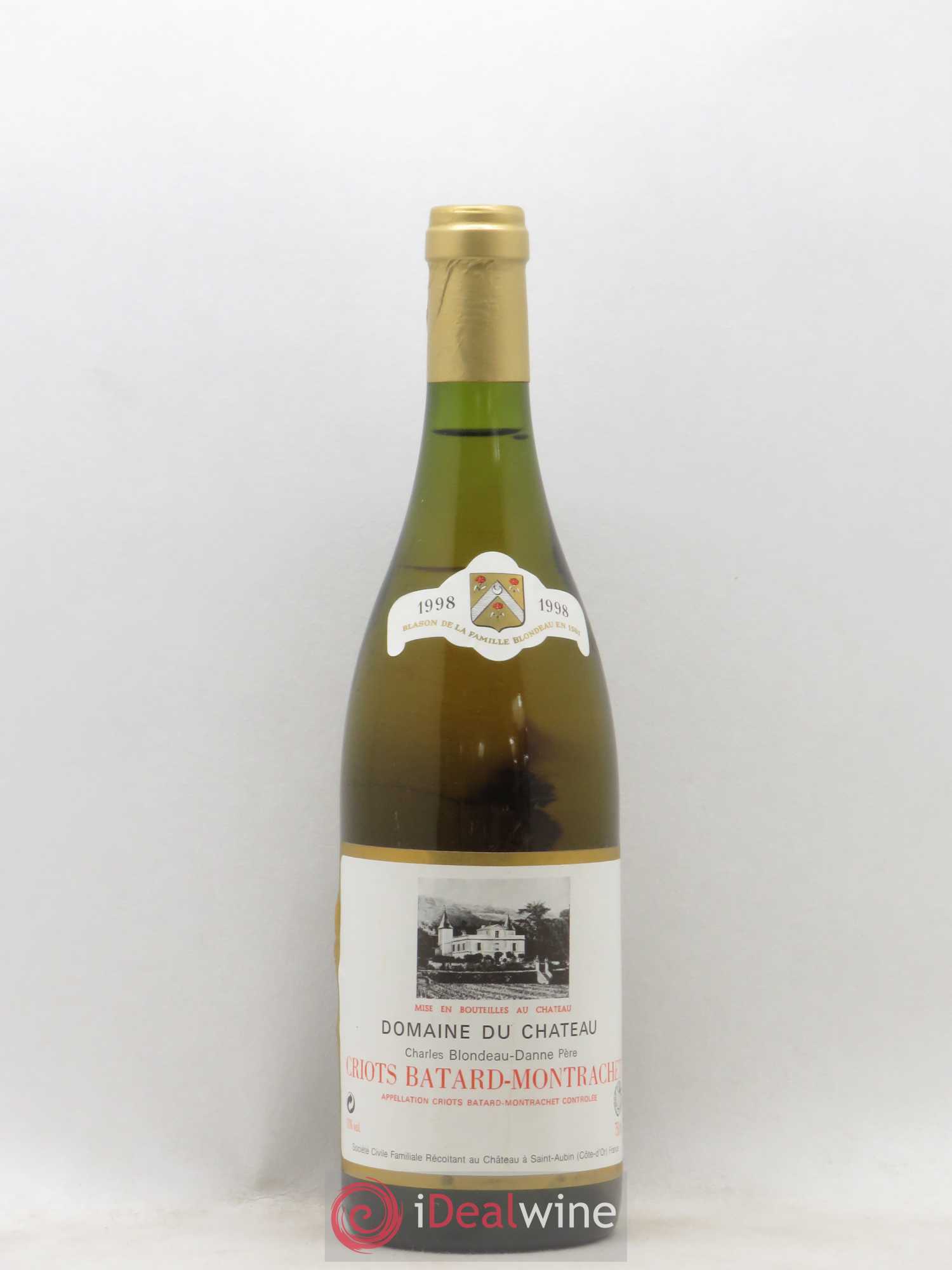 Criots-Bâtard-Montrachet Grand Cru Blondeau Danne 1998 - Posten von 1 Flasche - 0
