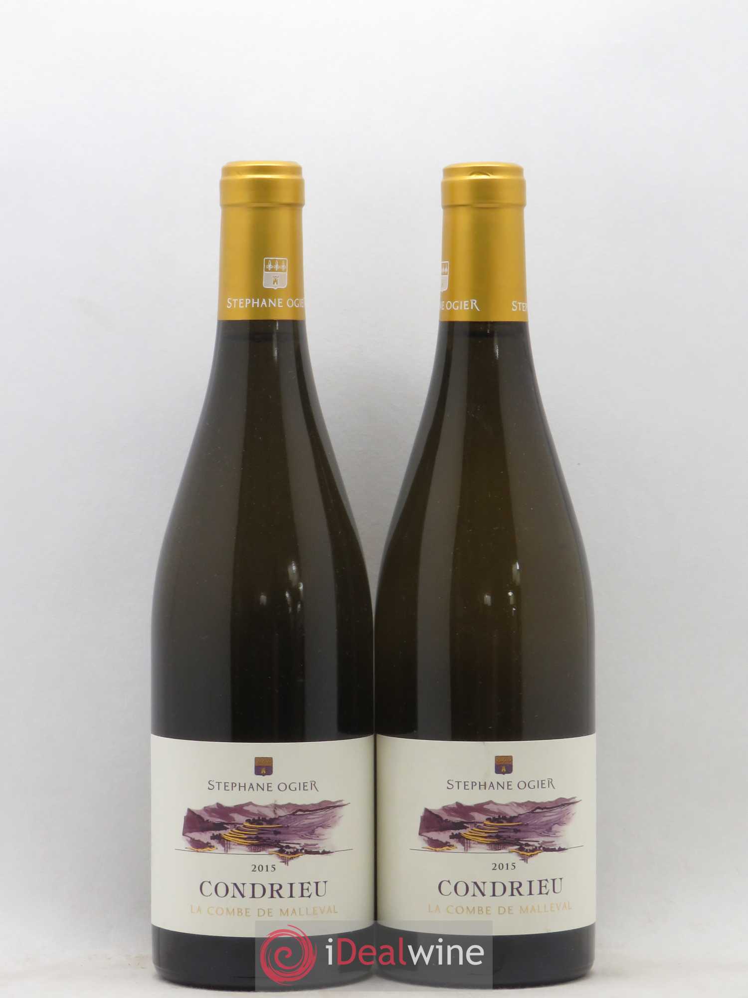 Condrieu La Combe de Malleval Stéphane Ogier 2015 - Lot de 2 bouteilles - 0