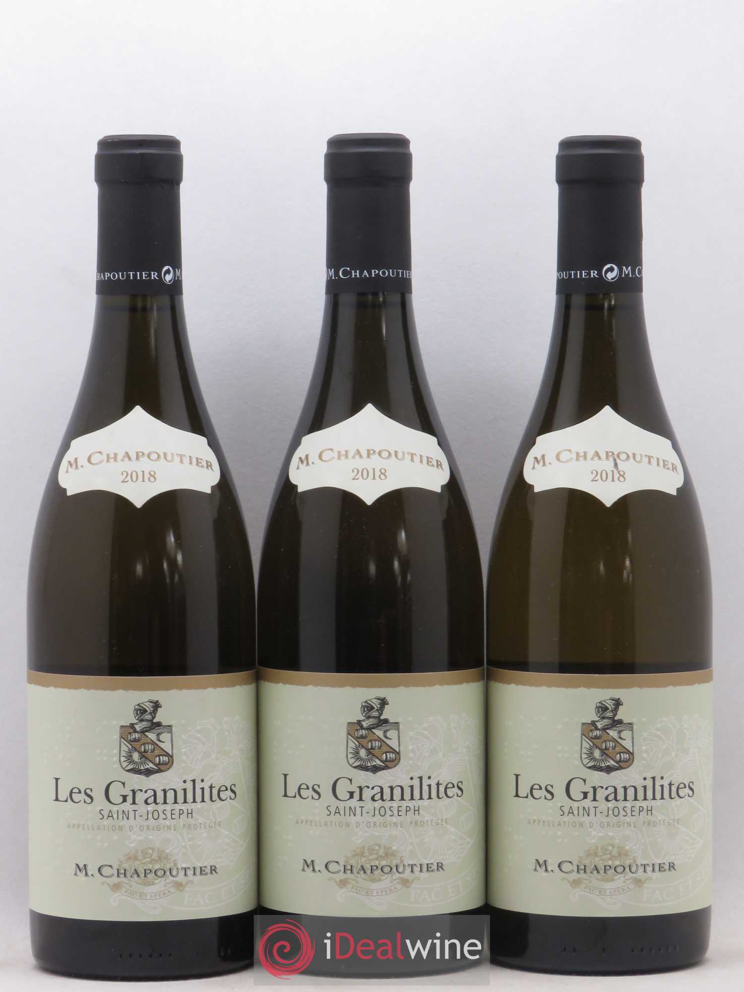 Saint-Joseph Les Granilites Domaine Chapoutier 2018 - Lot de 3 bouteilles - 0