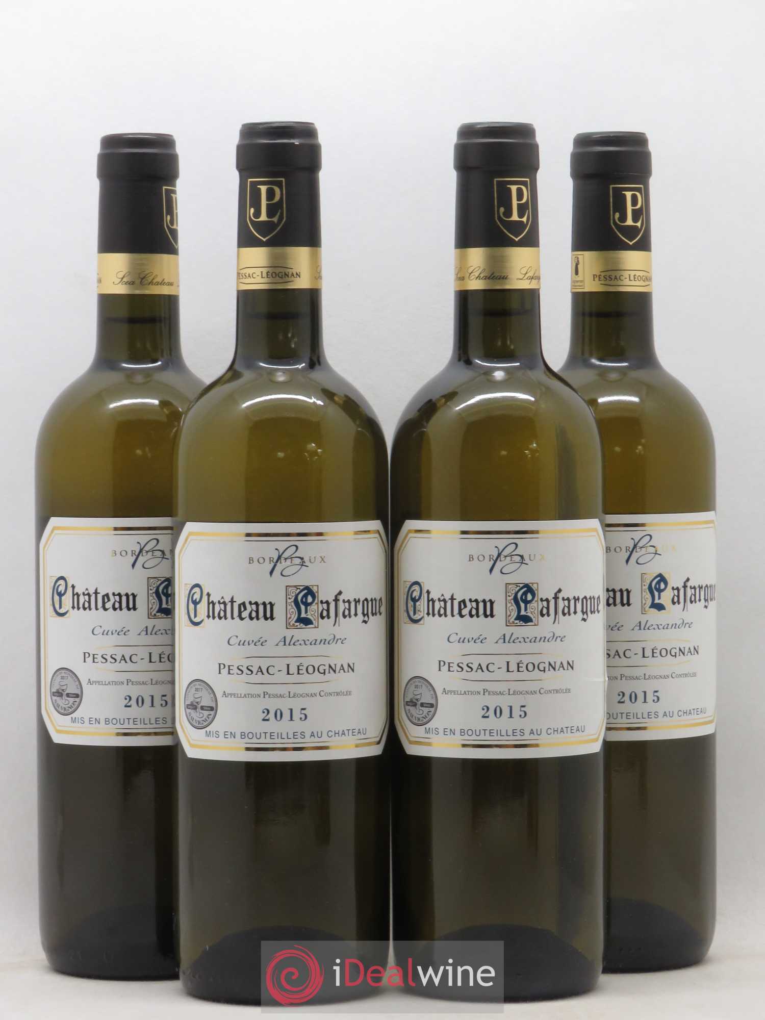 Pessac-Léognan Château Lafargue Cuvee Alexandre 2015 - Posten von 4 Flaschen - 0